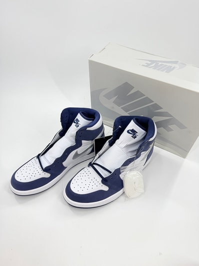 Nike Air Jordan 1 High OG CO.JP "White/Midnight Navy" (2020) (Standard Box)