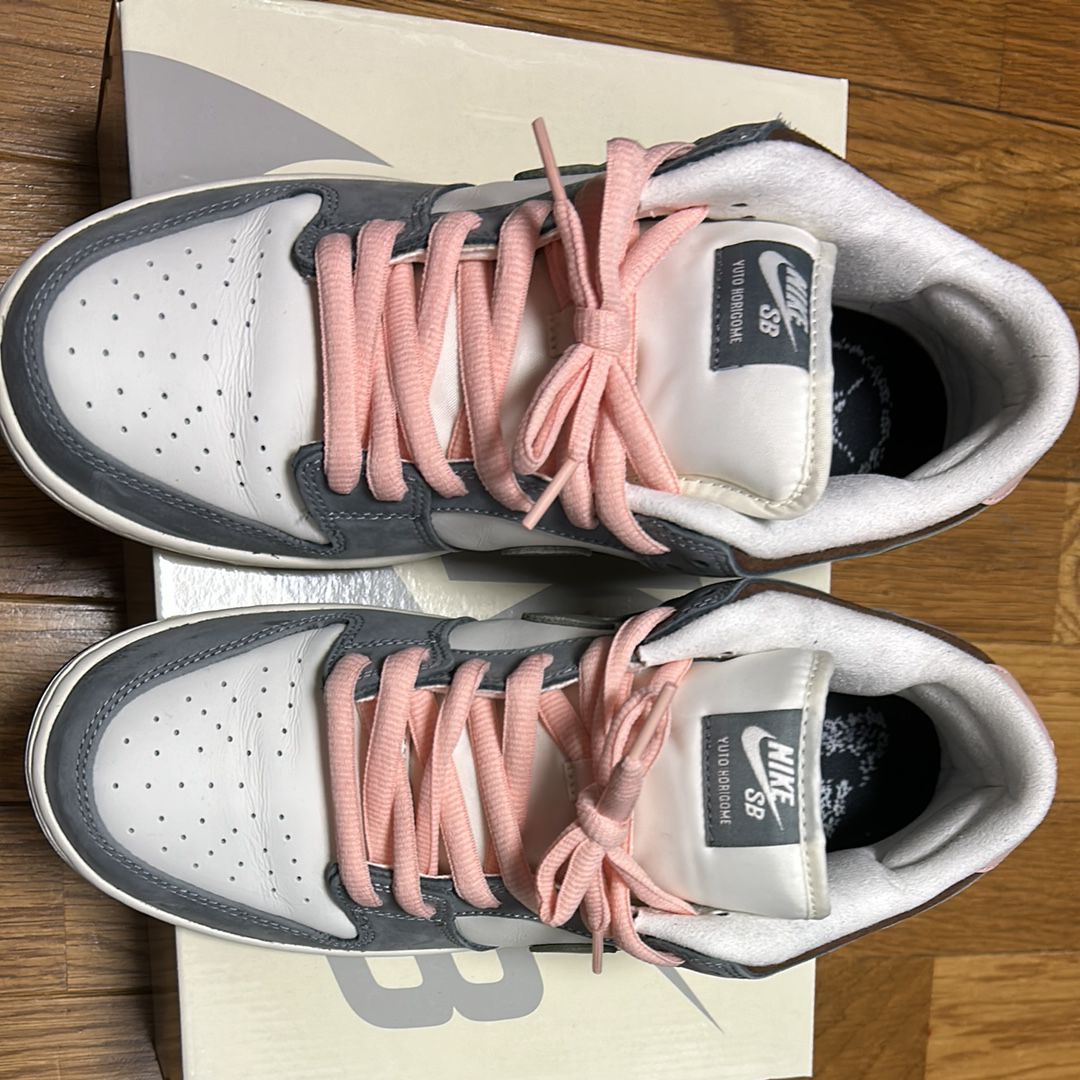 堀米 雄斗(Yuto Horigome) × Nike SB Dunk Low Pro QS "Wolf Grey"