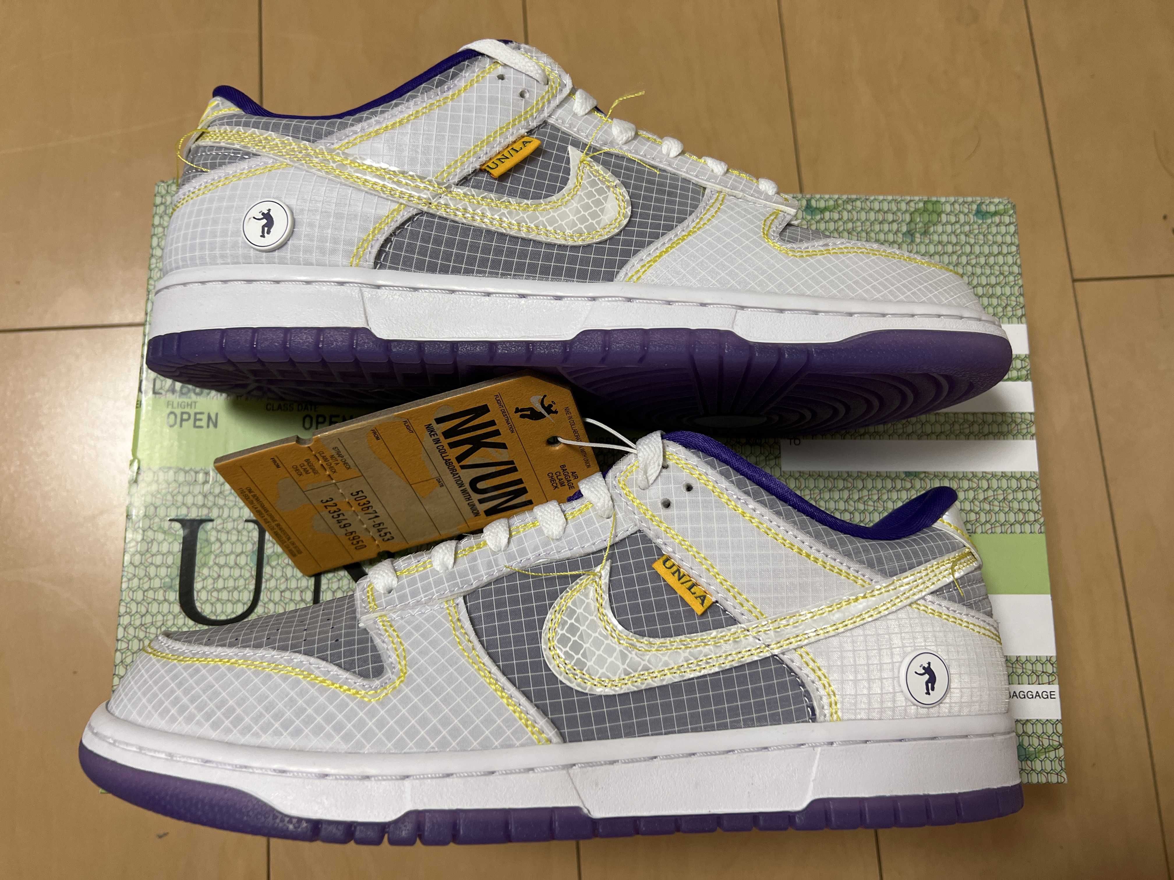 UNION × Nike Dunk Low "Court Purple"