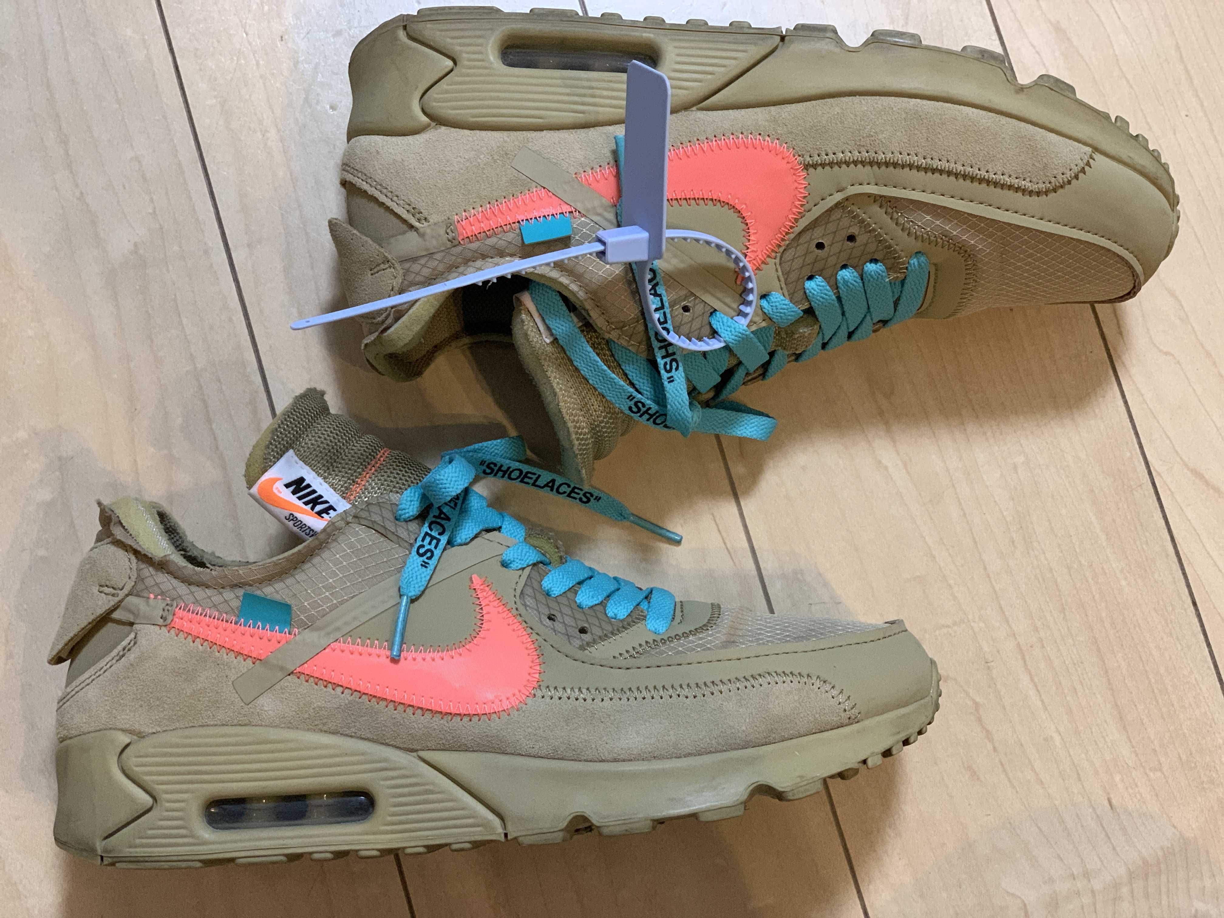 Off-White × Nike Air Max 90 "Desert Ore"