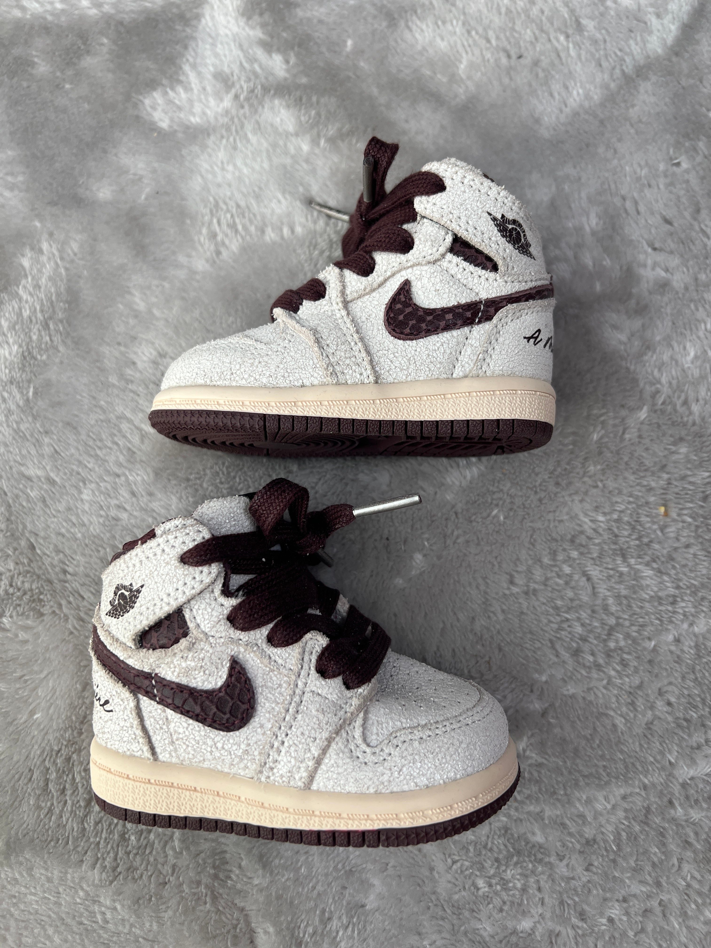 アママニエール × ナイキ TD エアジョーダン1 レトロ ハイ OG 