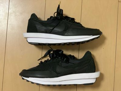 sacai × Nike LDV Waffle "Triple Black"
