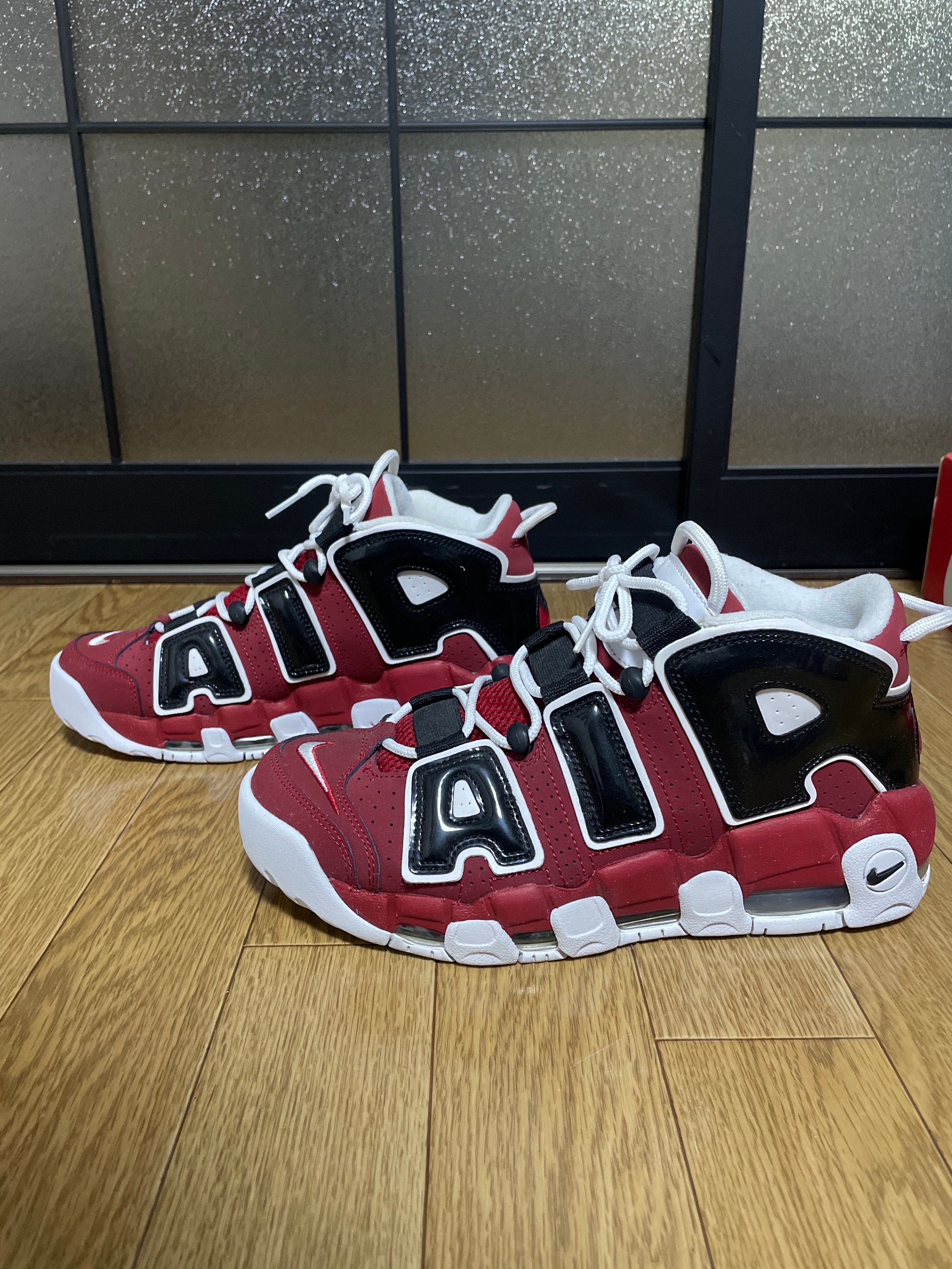 Nike Air More Uptempo ’96 "Black and Varsity Red" (2021)