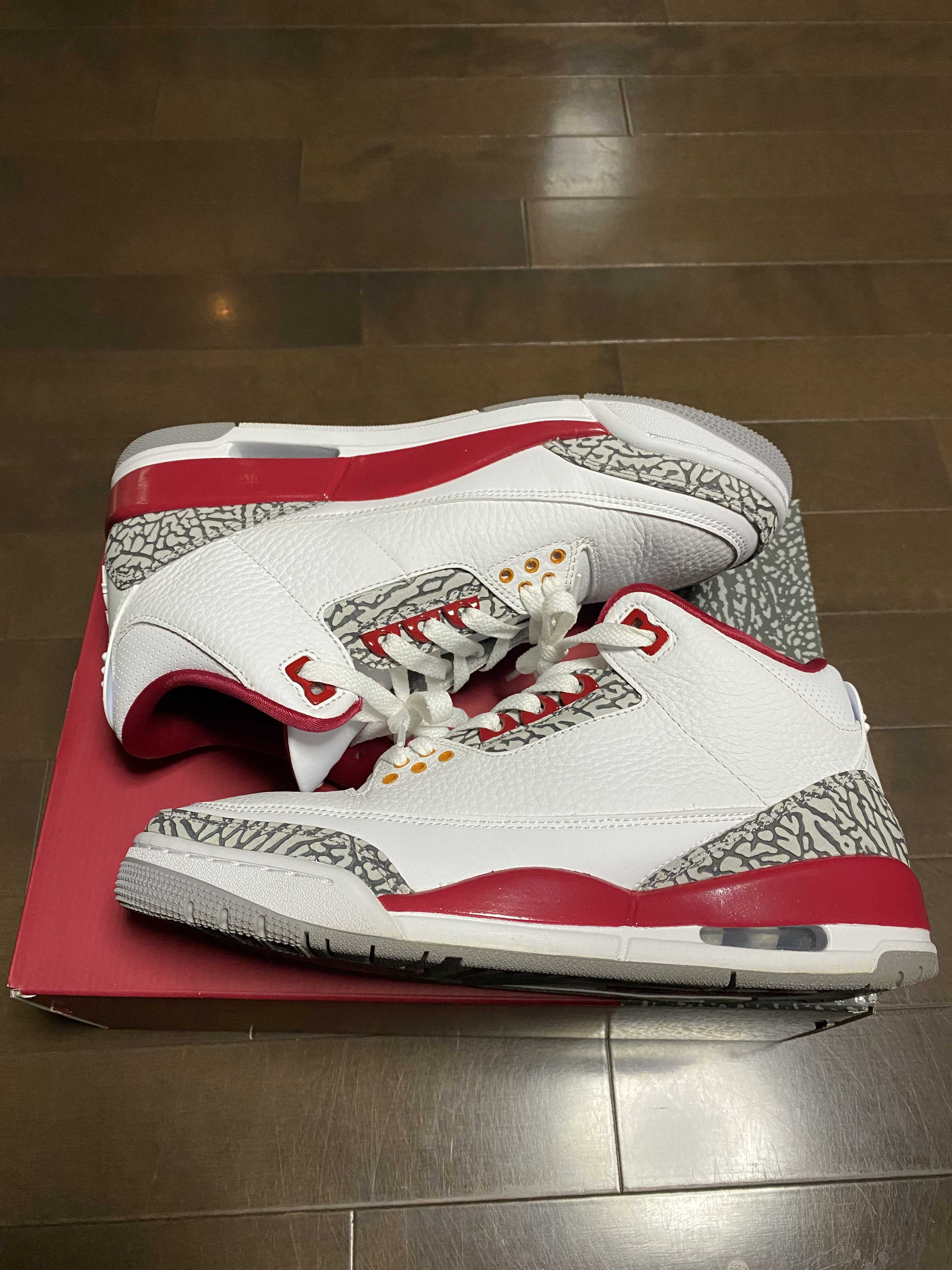 Nike Air Jordan 3 "Cardinal Red"