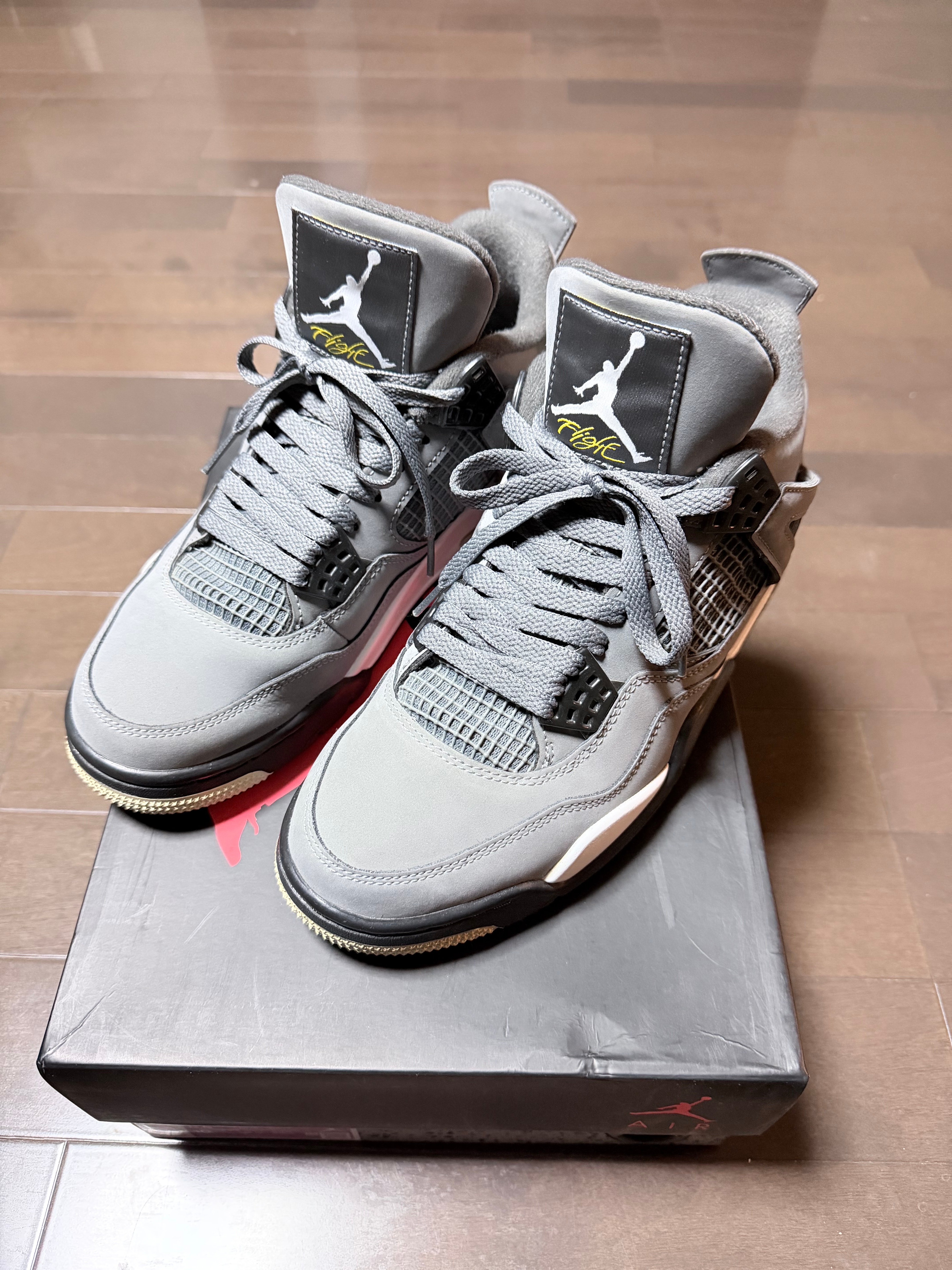 ナイキ エアジョーダン4 "クール グレー"