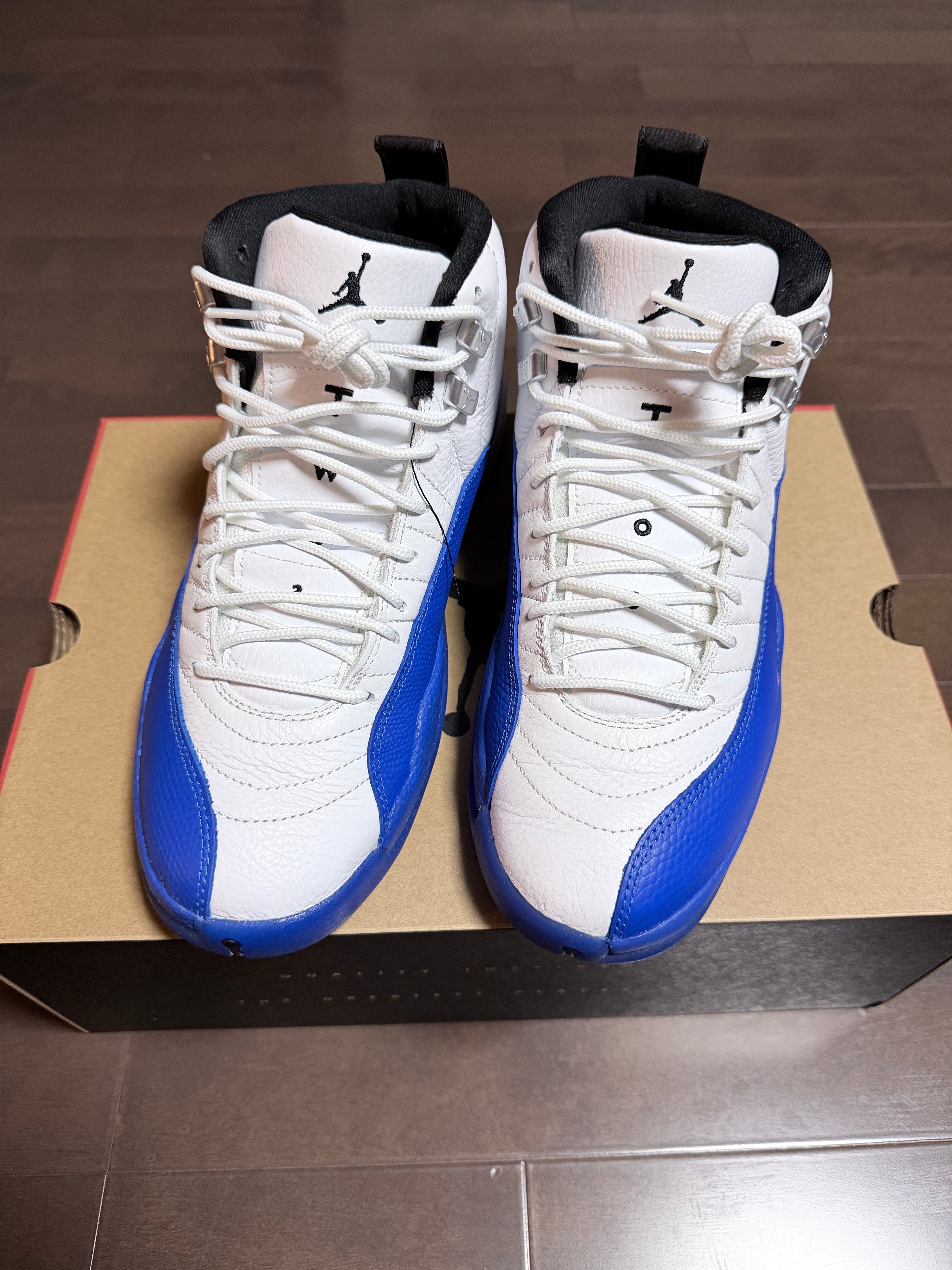 Nike Air Jordan 12 Retro "White and Game Royal"