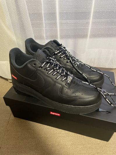 Supreme × Nike Air Force 1 Low "Black"