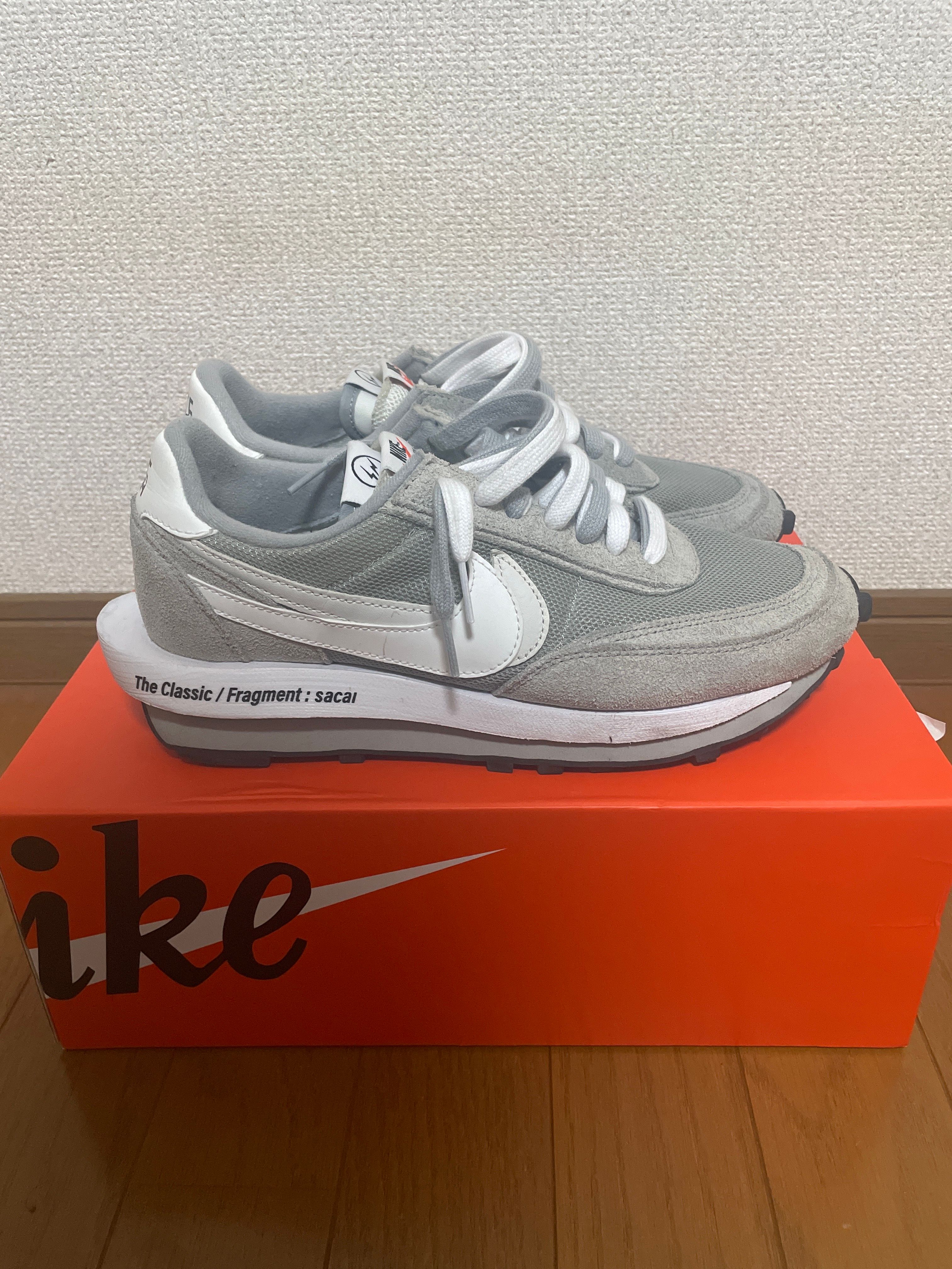 Fragment × sacai × Nike LD Waffle "Light Smoke Grey"