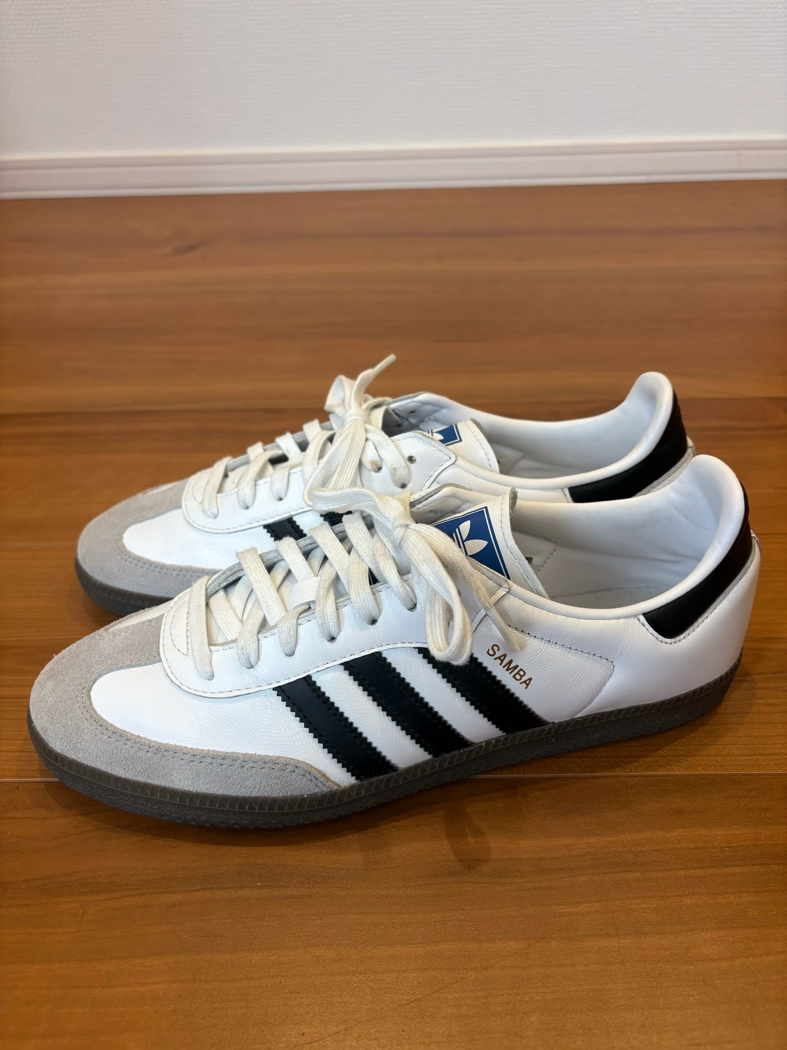 adidas Samba OG "Cloud White/Core Black/Clear Granite"