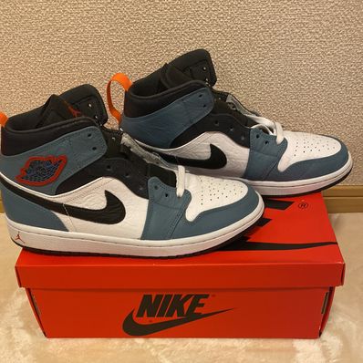 FACETASM × Nike Air Jordan 1 Mid "White/Navy"