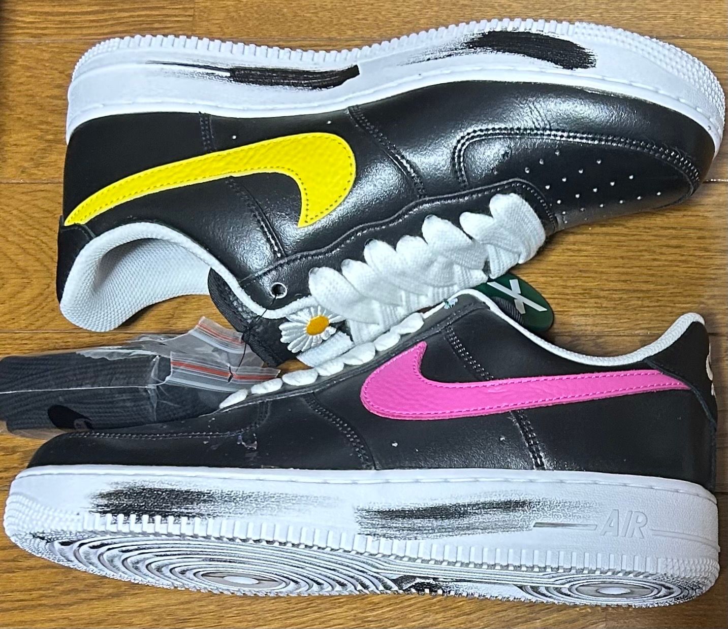 PEACEMINUSONE × Nike Air Force 1 Low '07 Para-Noise 3.0 "Black and Multi-Color" / G-DRAGON
