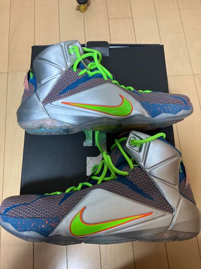 Nike LeBron 12 PRM Trillion Dollar Man "Reflective Blue"