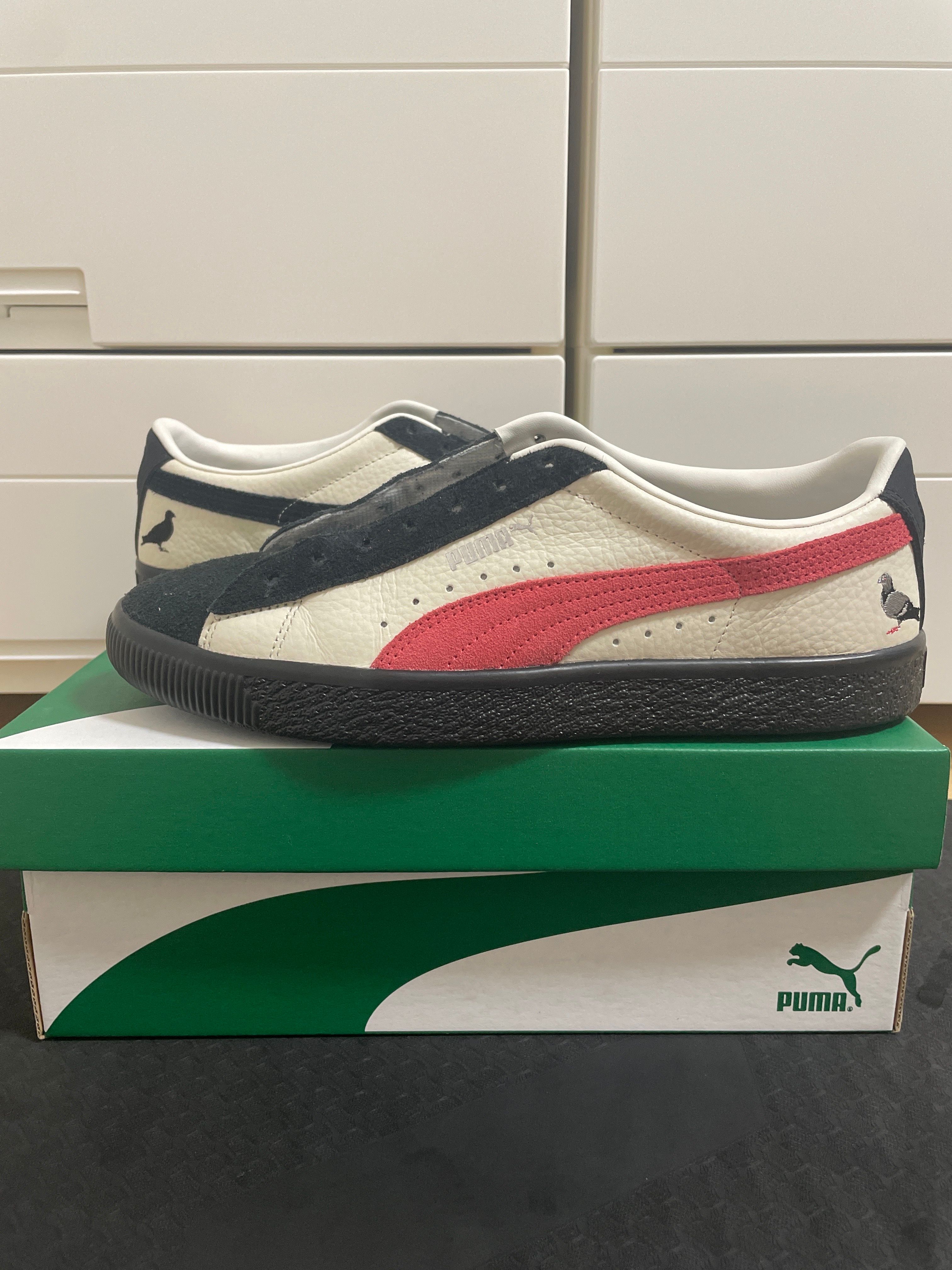 Staple × Atmos × Puma Suede "Beige/Black/Smoke Pink"