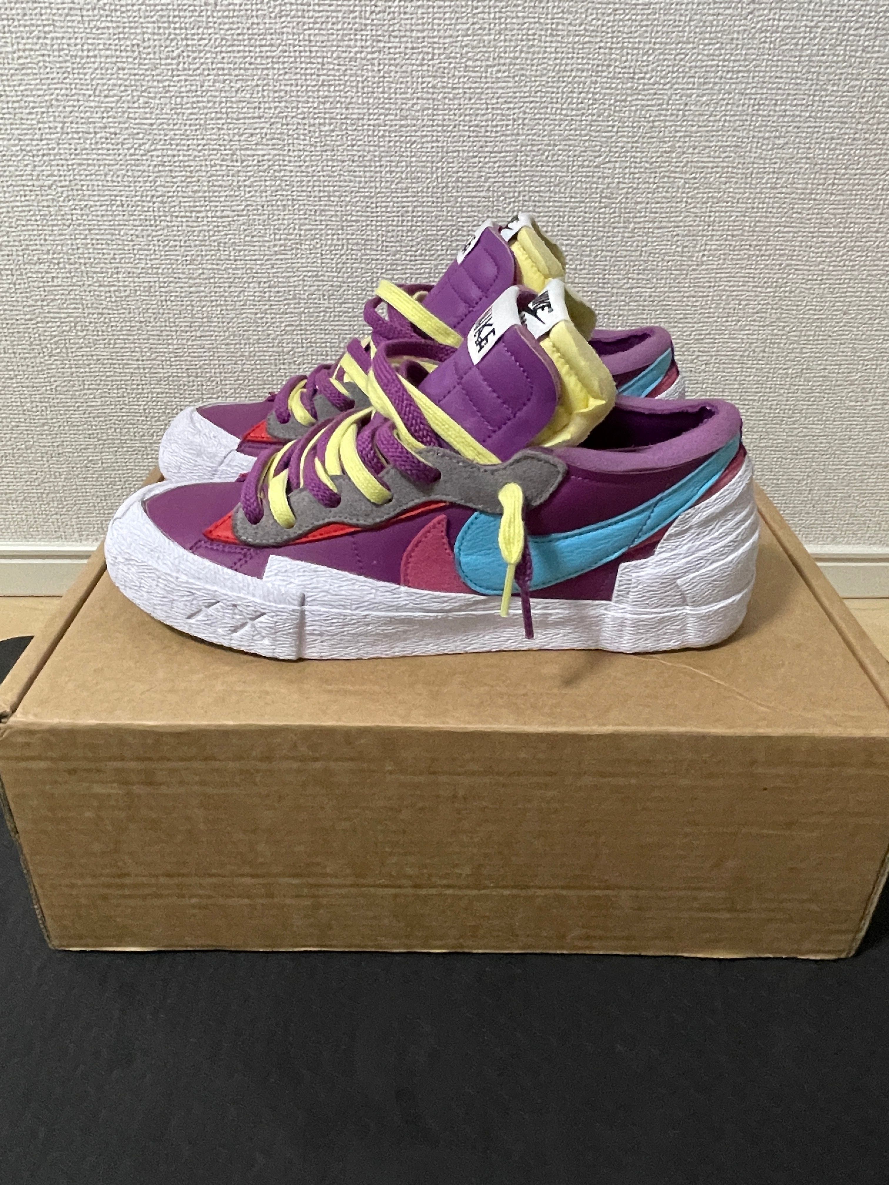 KAWS × sacai × Nike Blazer Low "Purple Dusk"