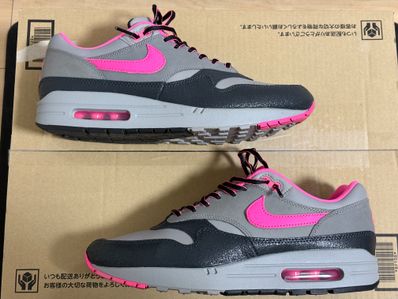 HUF × Nike Air Max 1 "Anthracite/Pink Pow"