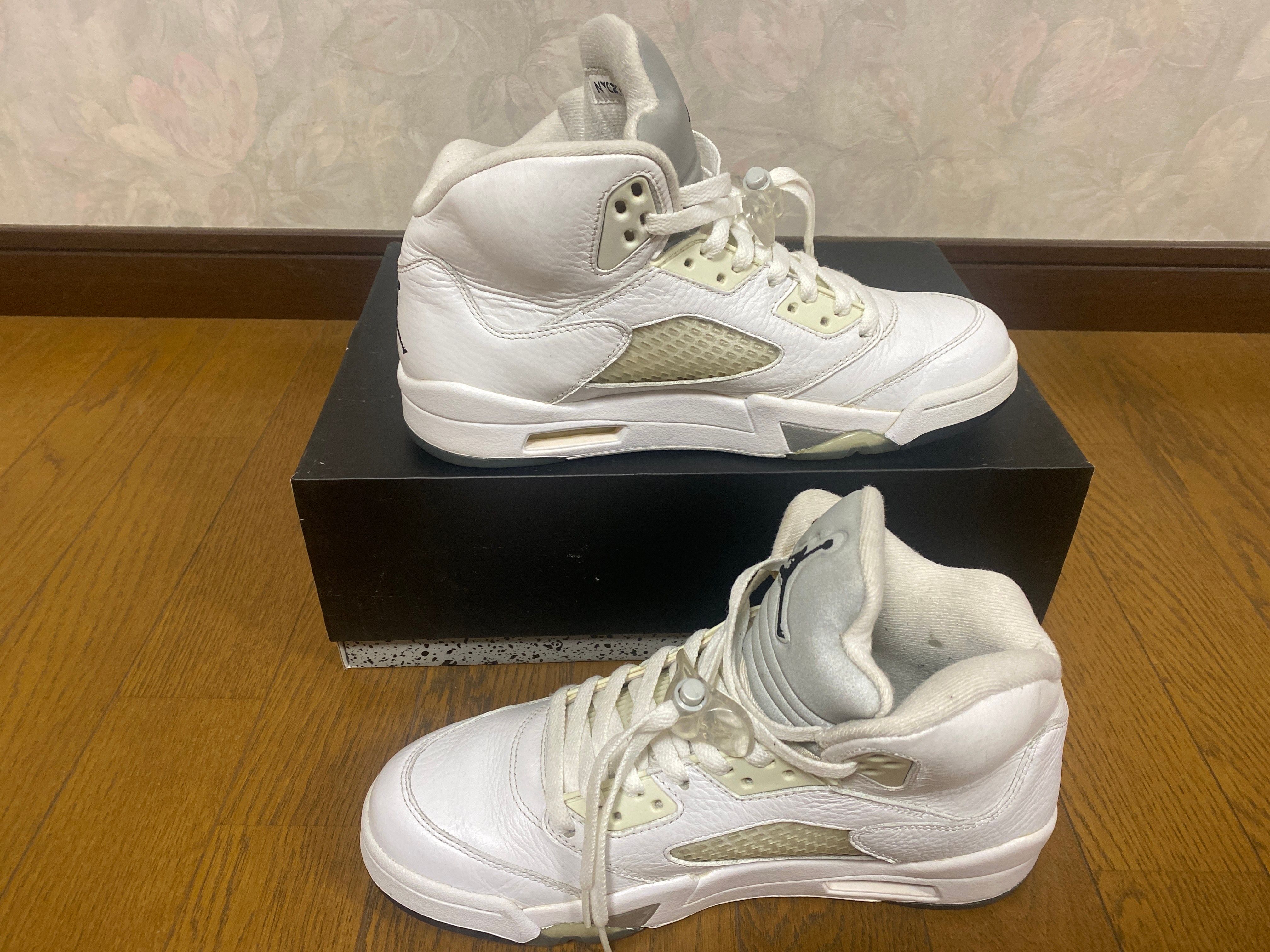 Nike Air Jordan 5 Retro "Metallic White" (2015)