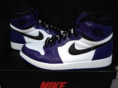 Nike Air Jordan 1 Retro High OG "Court Purple White/Black" (2020)