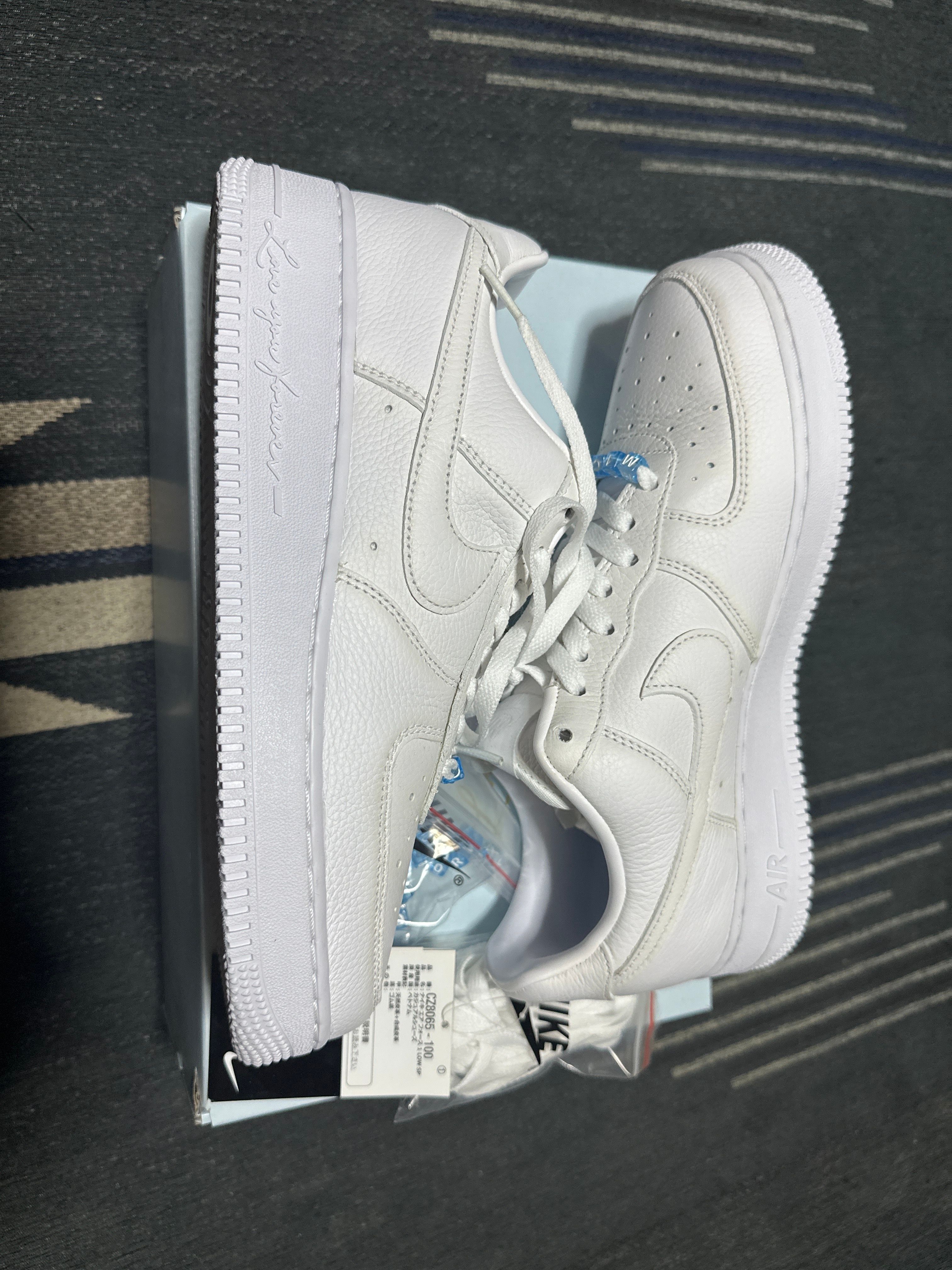 Drake NOCTA × Nike Air Force 1 Low "Love You Forver/White"