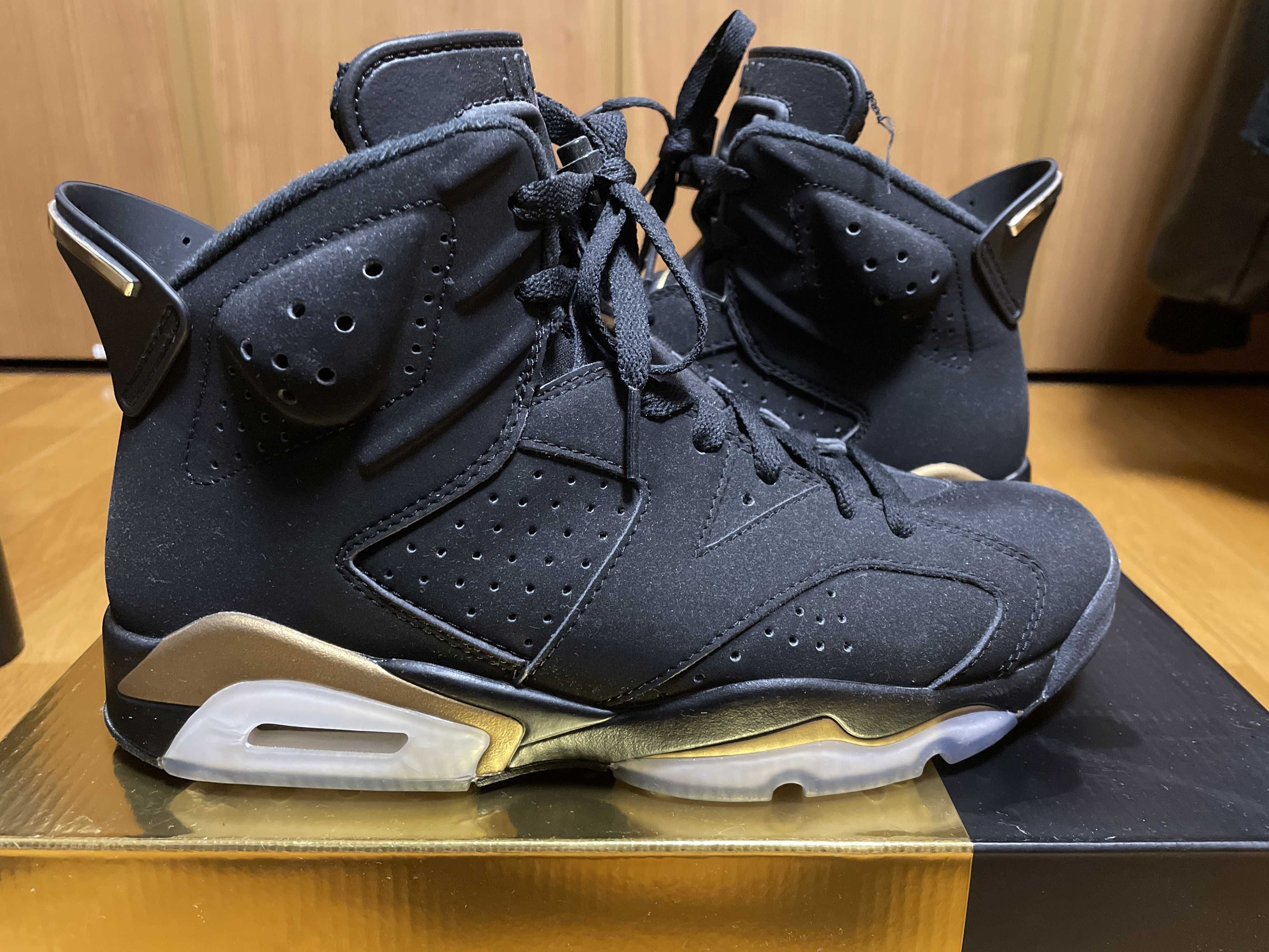 Nike Air Jordan 6 DMP "Black/Metallic Gold" (2020)  