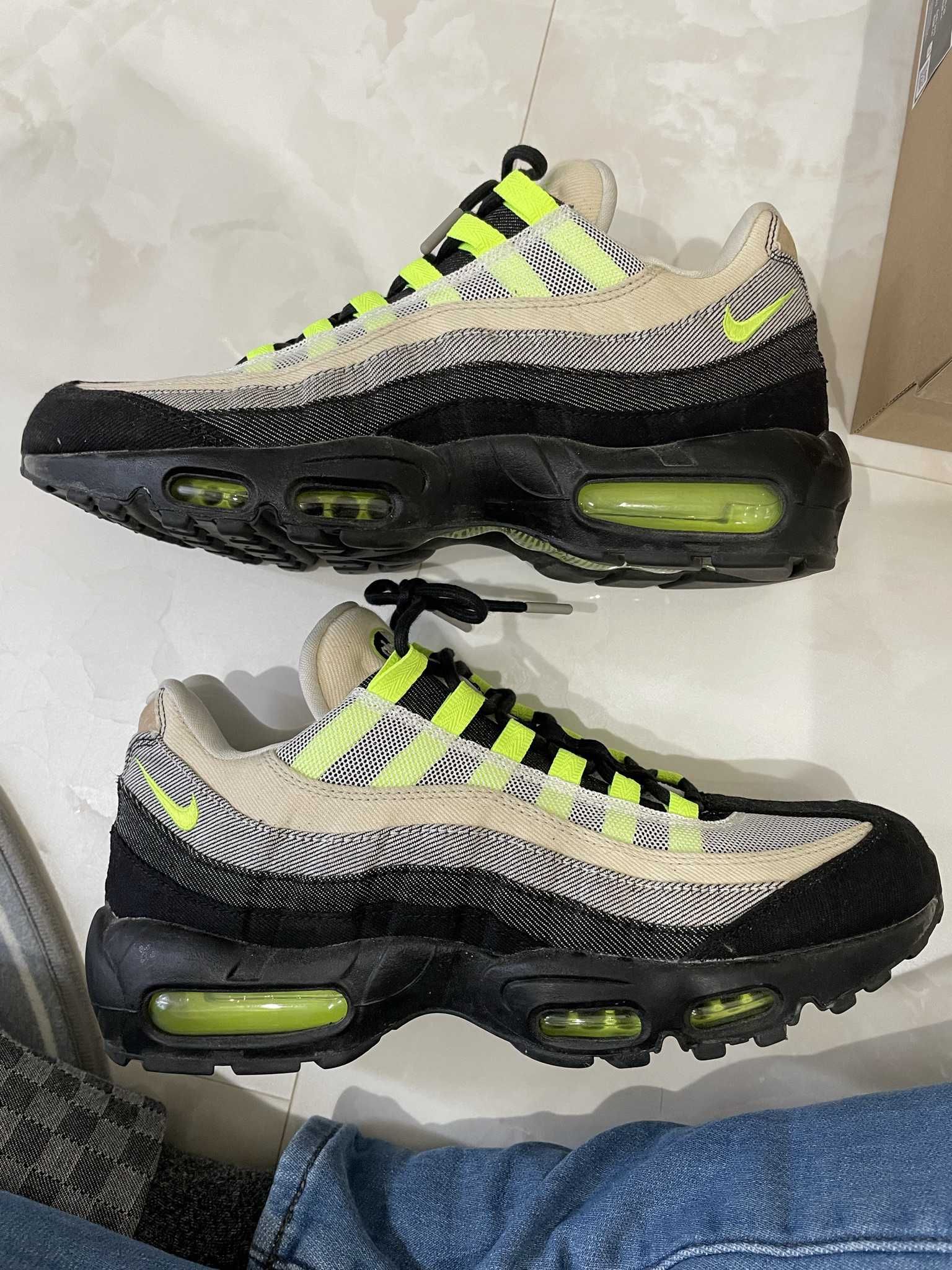 DENHAM × Nike Air Max 95 "Volt"