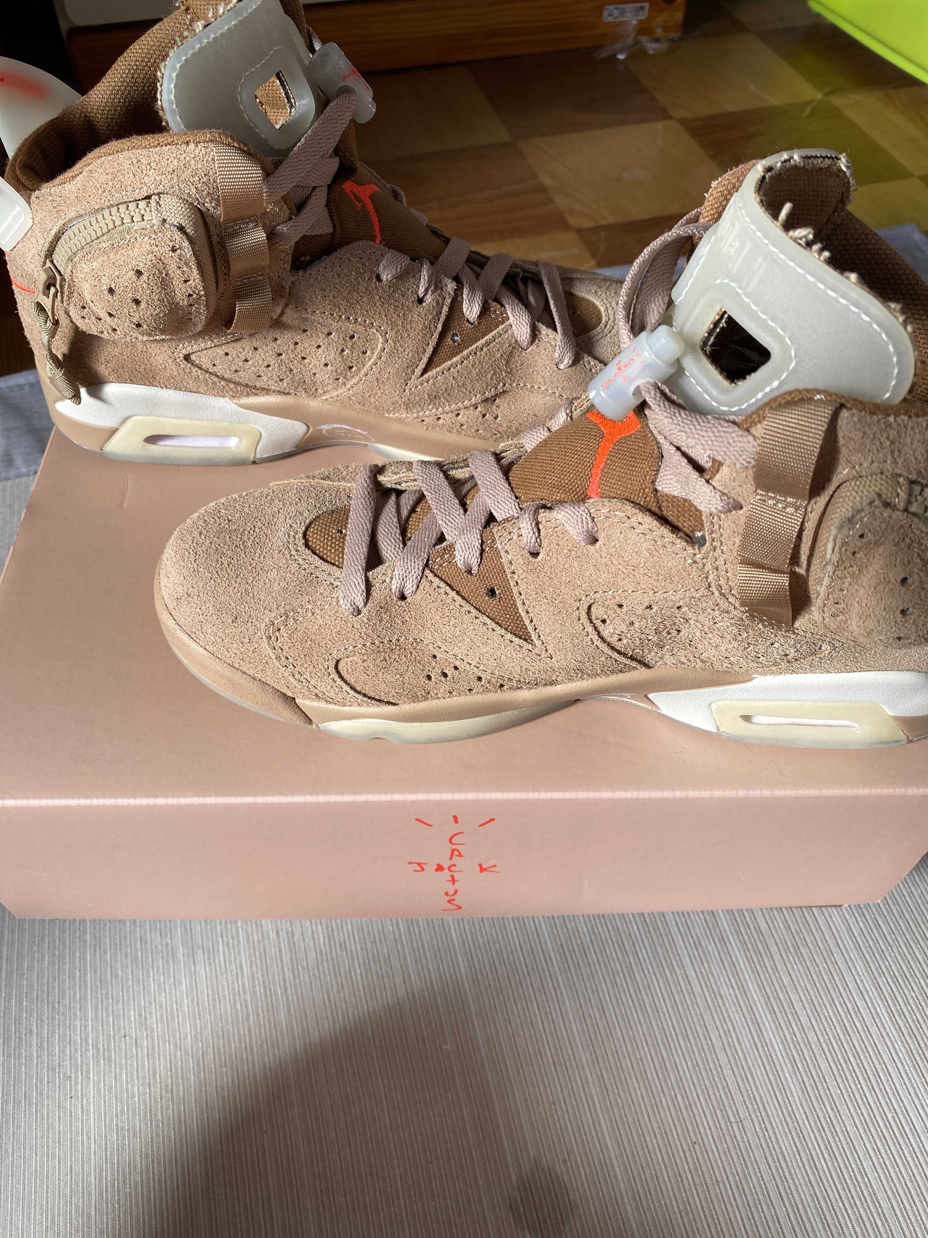 Travis Scott × Nike Air Jordan 6 "British Khaki"