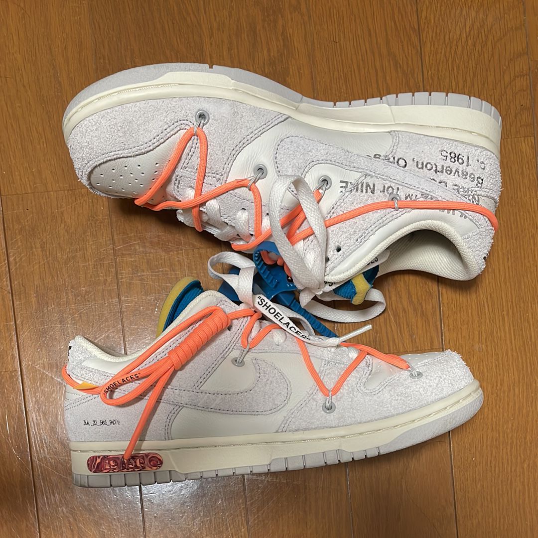 Off-White × Nike Dunk Low 1 of 50 "Lot.19"