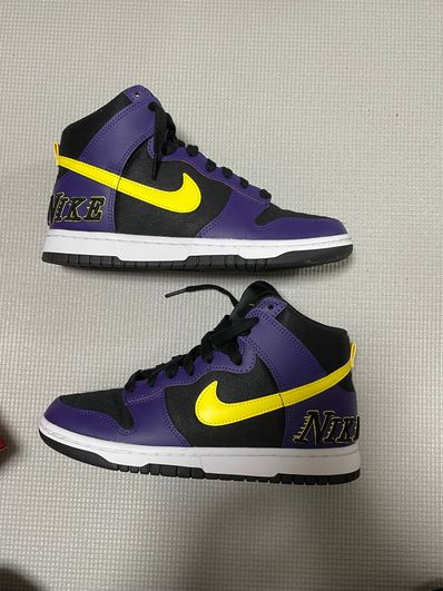 Nike Dunk High EMB "Lakers"