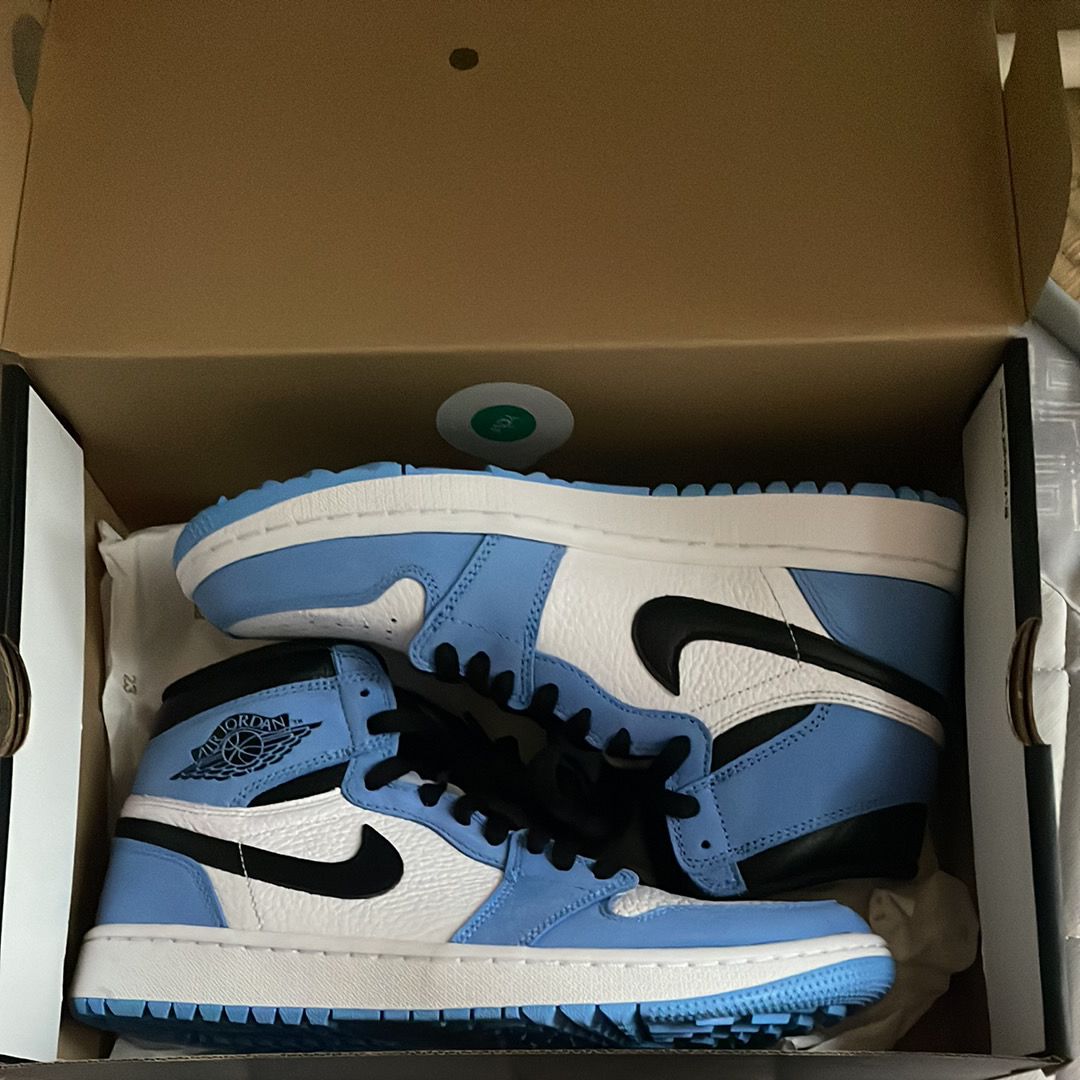 Nike Air Jordan 1 High Golf "University Blue"