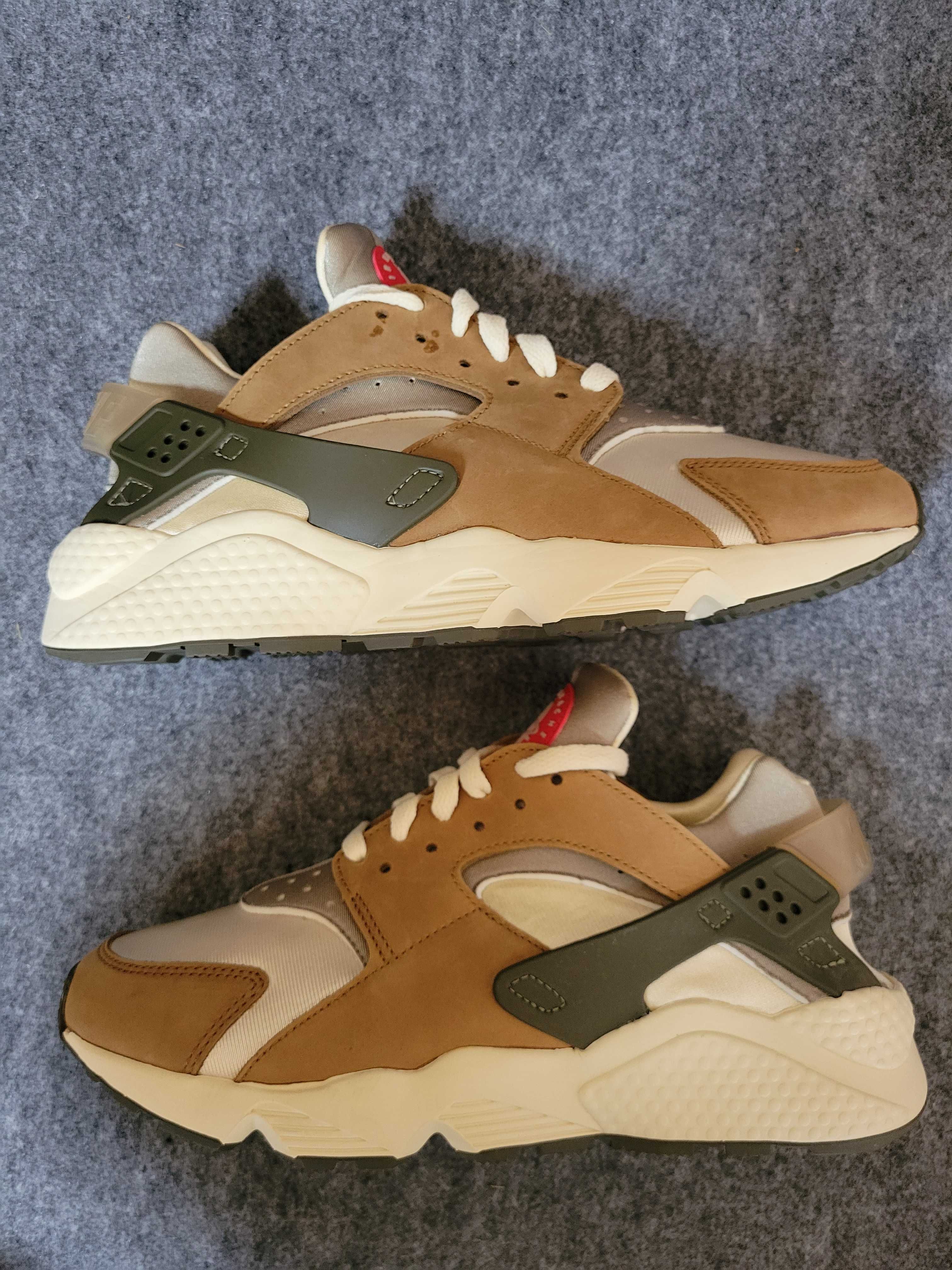 Stussy × Nike Air Huarache "Desert Oak"