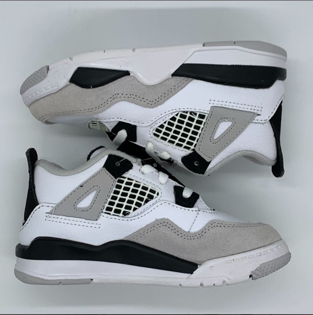 Nike TD Air Jordan 4 "Military Black"