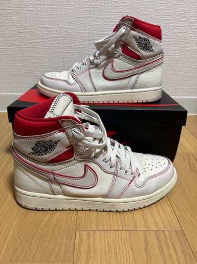 Nike Air Jordan 1 Retro High OG "Sail/University Red"