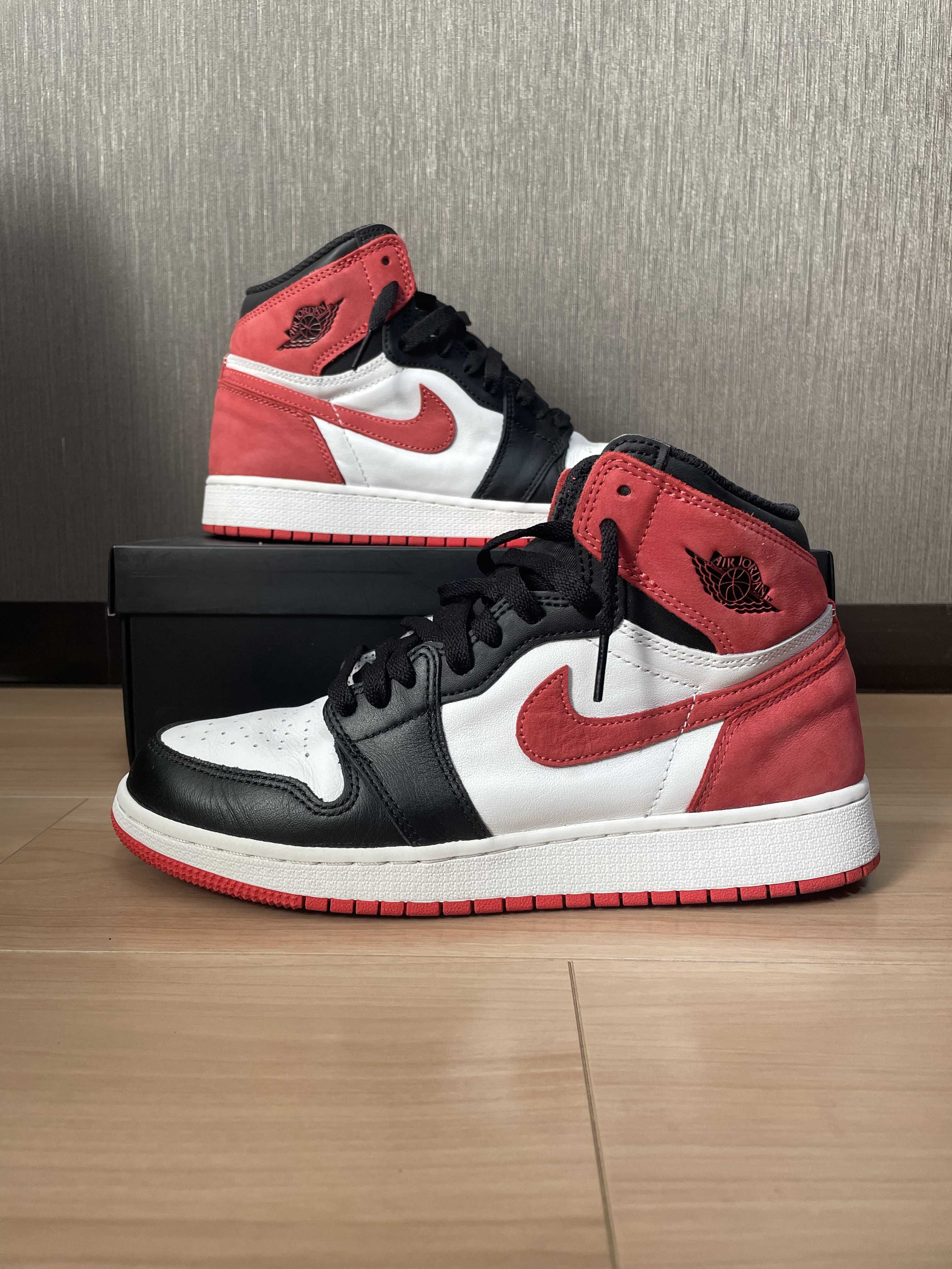 NIKE AIR JORDAN 1 RETRO HIGH TRACK RED (GS)