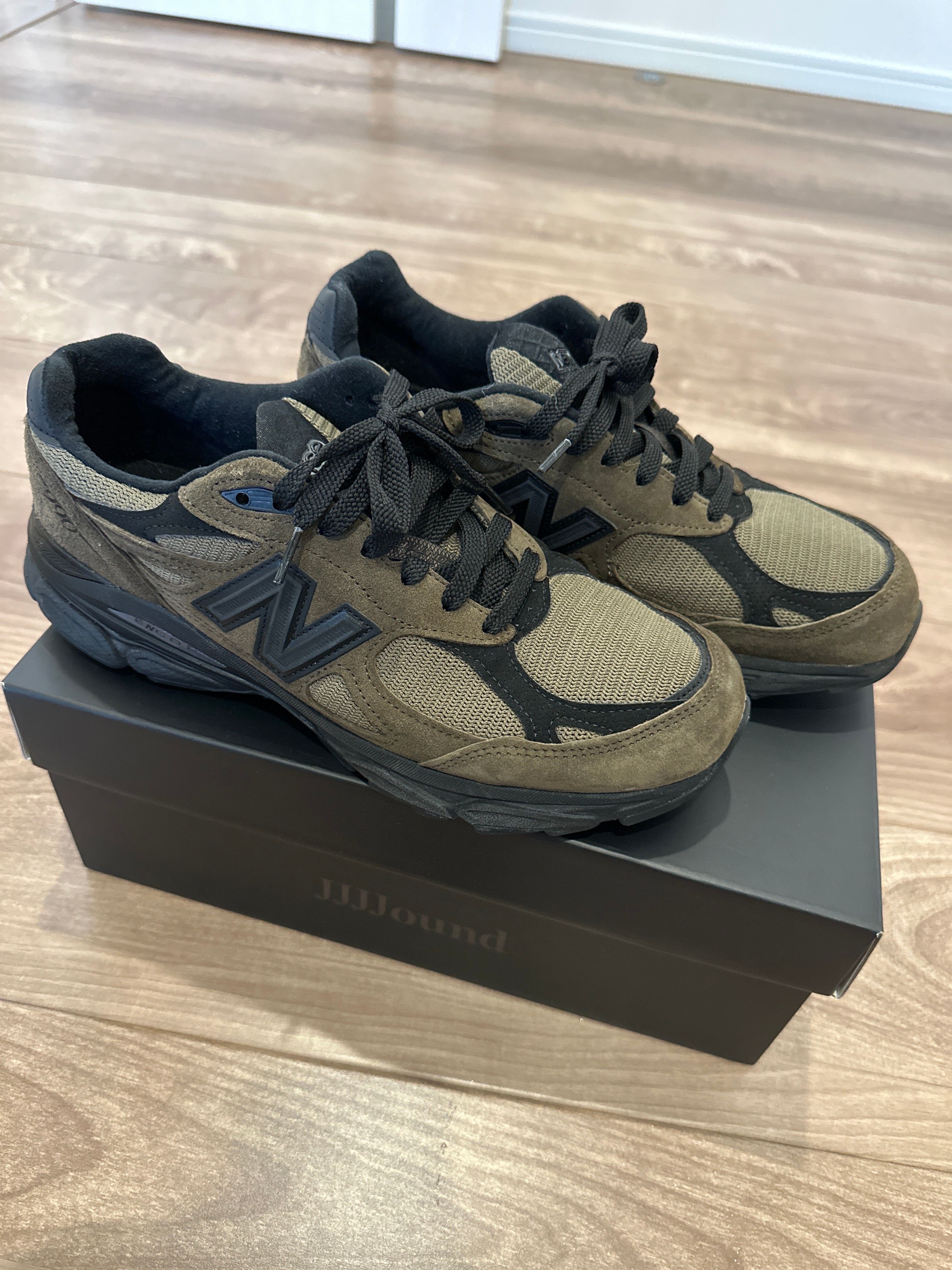 JJJJound × New Balance 990V3 "Slate Black"