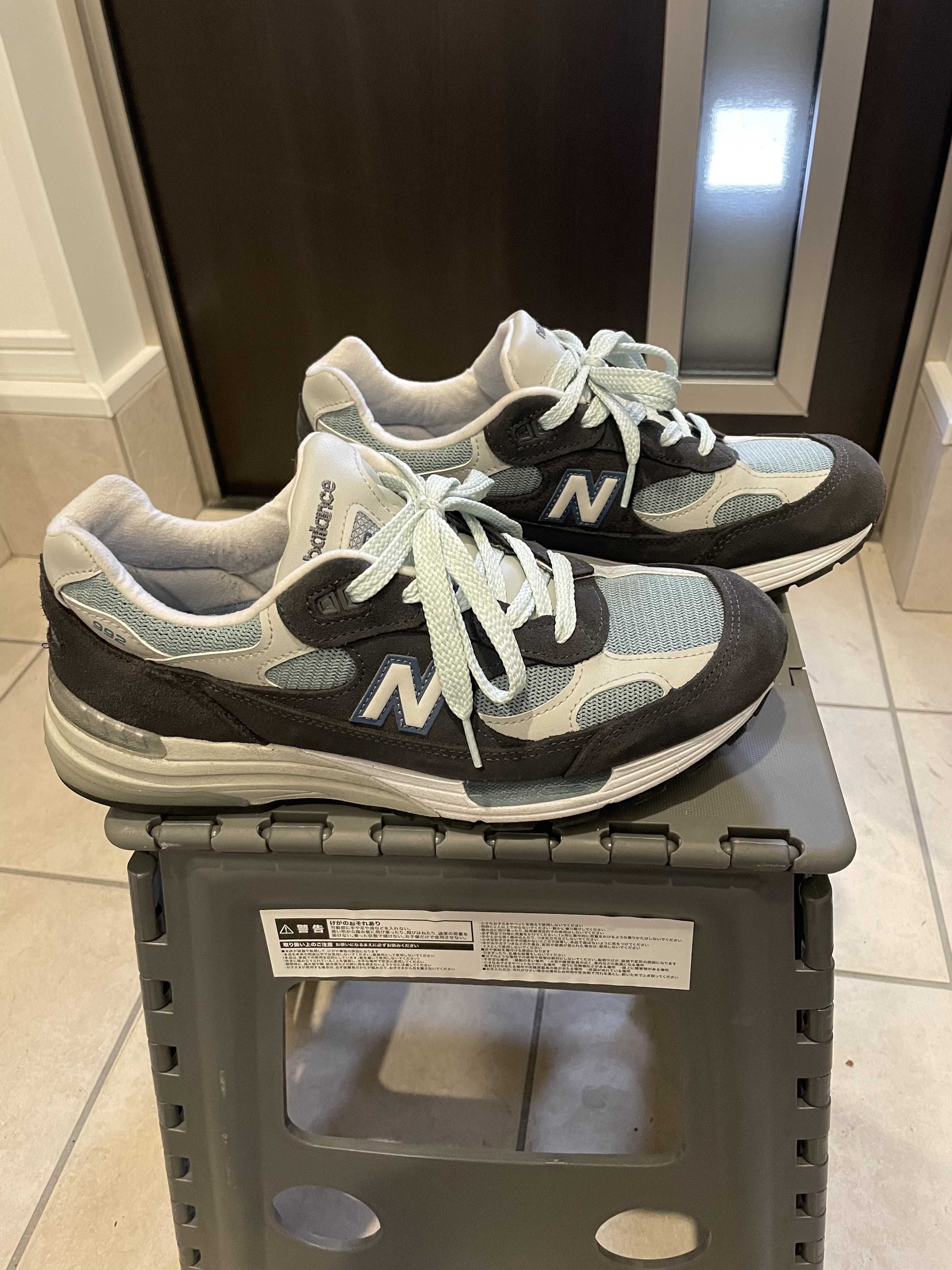 KITH × New Balance 992 "Steel Blue"