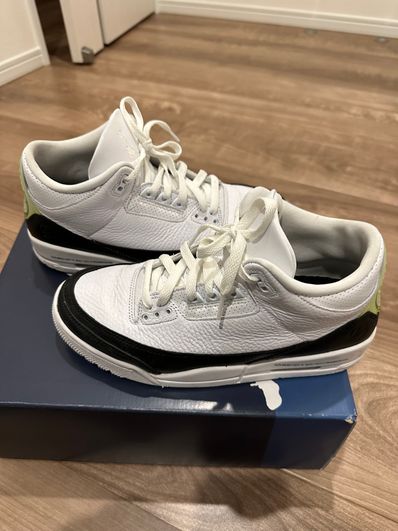 Fragment × Nike Air Jordan 3 "White/Black"