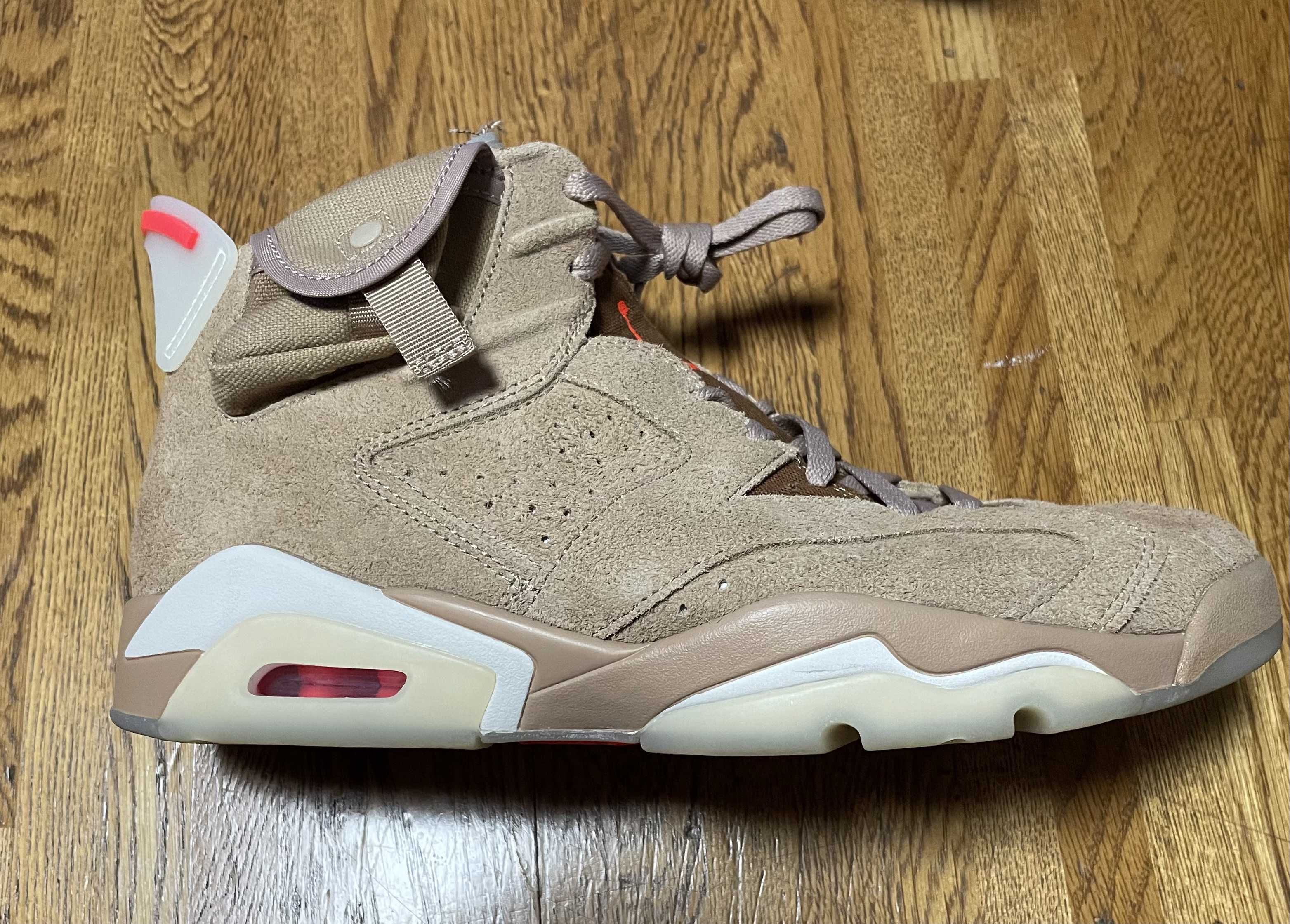 Travis Scott × Nike Air Jordan 6 "British Khaki"