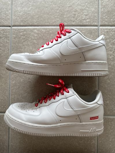 Supreme × Nike Air Force 1 Low "White"