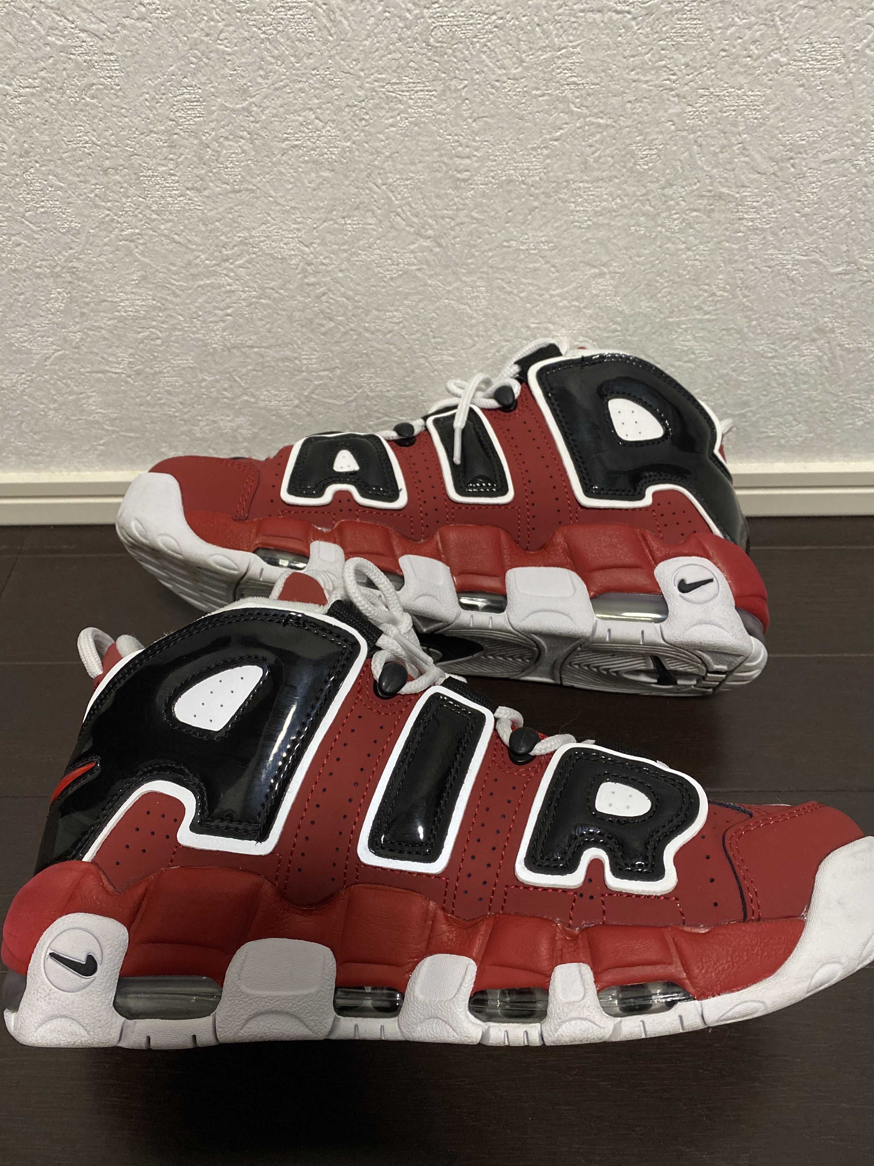Nike Air More Uptempo ’96 "Black and Varsity Red" (2021)