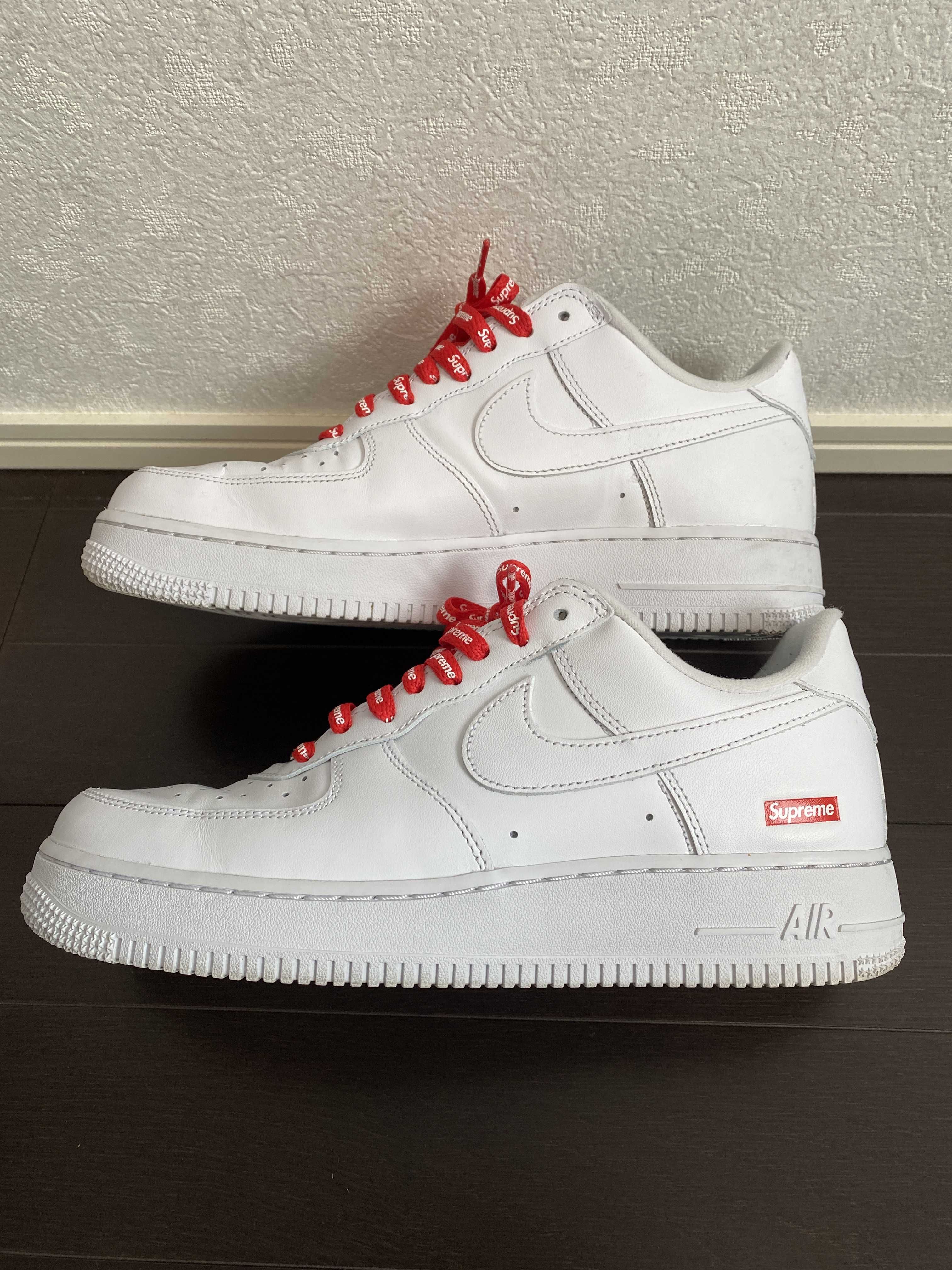 Supreme × Nike Air Force 1 Low "White"