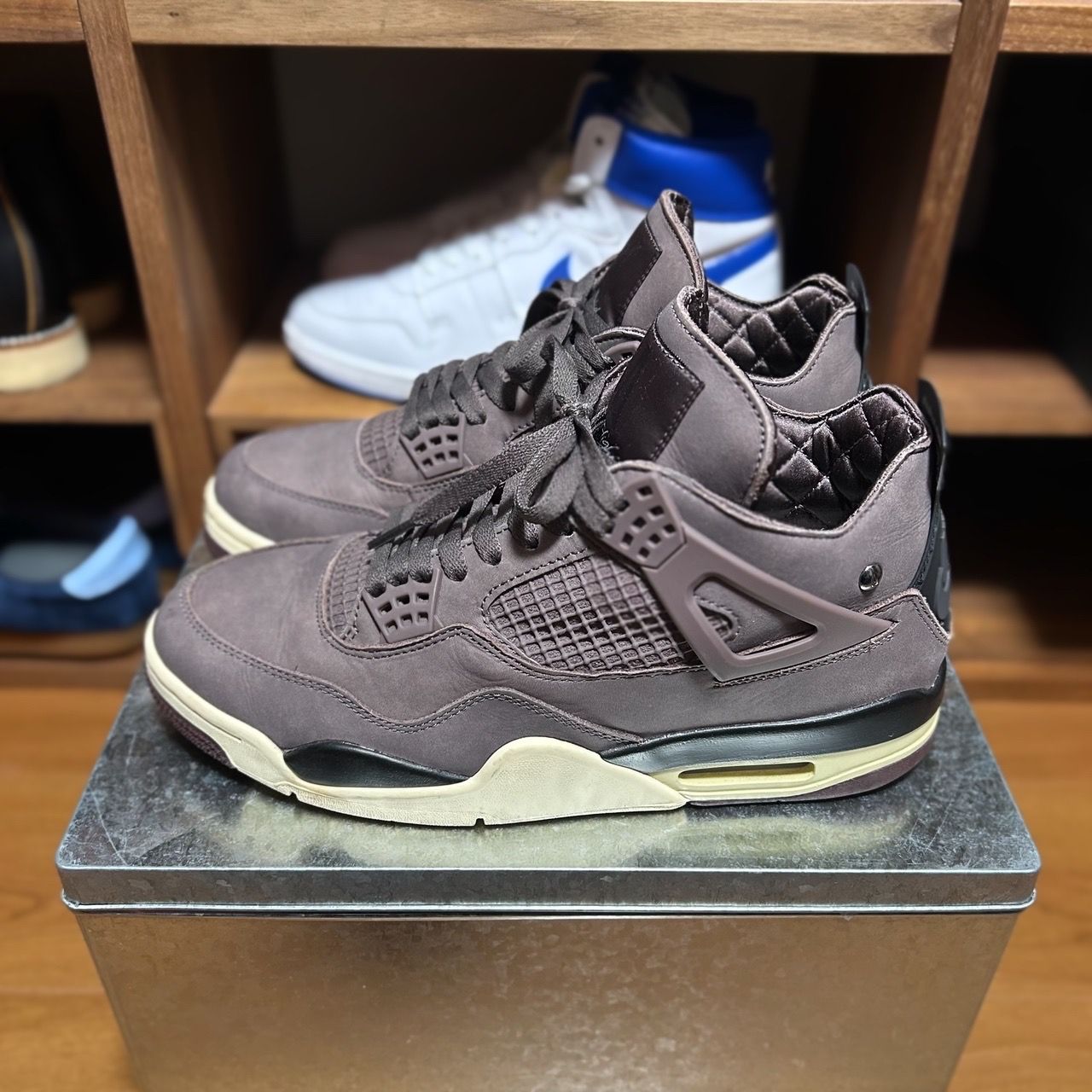 A Ma Maniere × Nike Air Jordan 4 "Violet Ore"