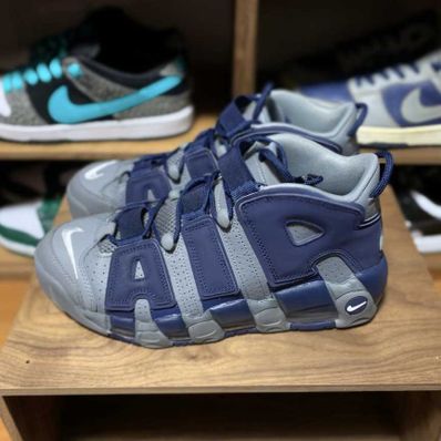 Nike Air More Uptempo '96 "Cool Grey/White/Midnight Navy"