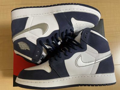 Nike GS Air Jordan 1 High OG CO.JP "Midnight Navy" (2020)(ブリーフケースなし)