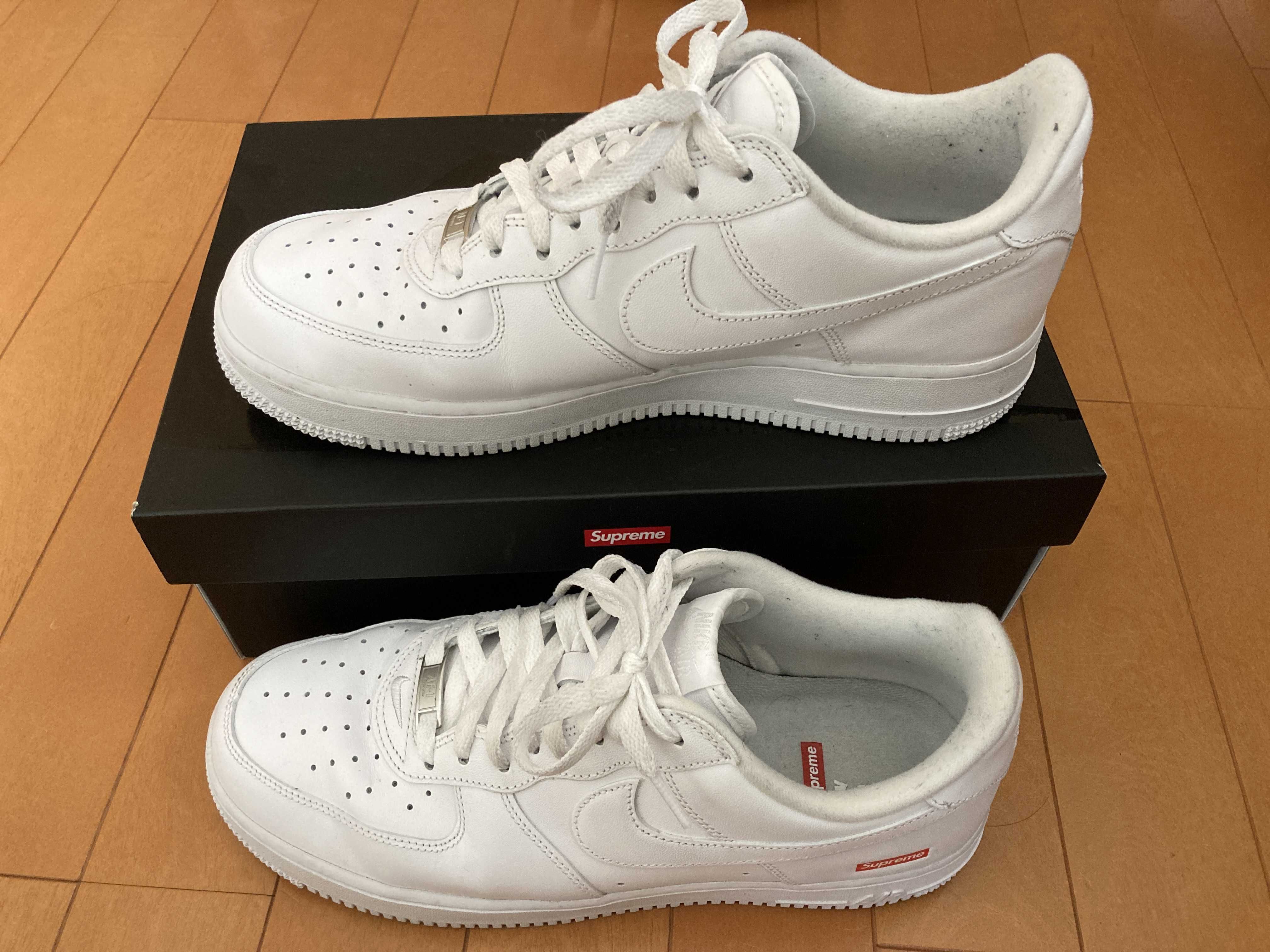 Supreme × Nike Air Force 1 Low "White"