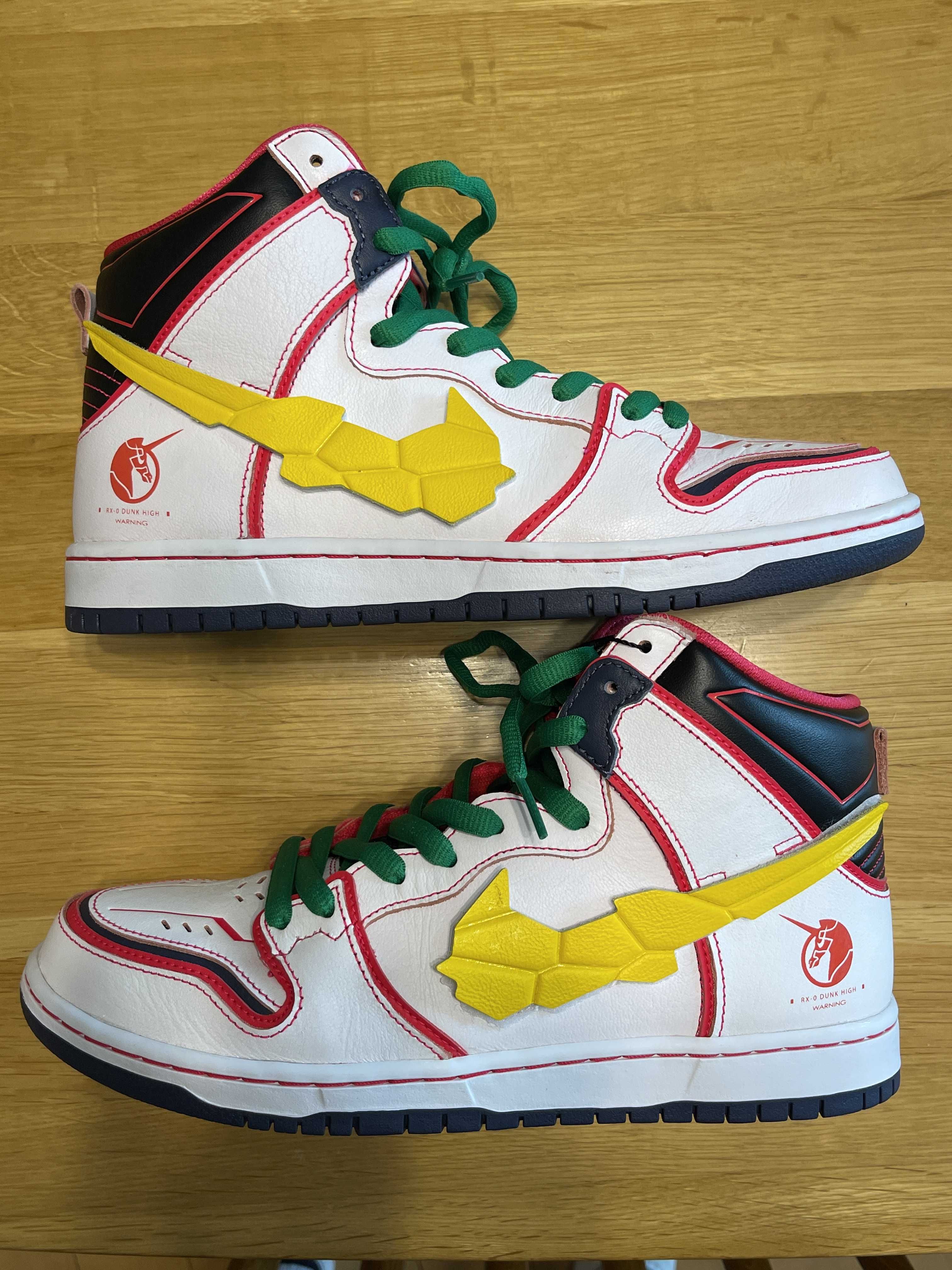 Gundam Unicorn × Nike SB Dunk High PRO QS "UNICORN"