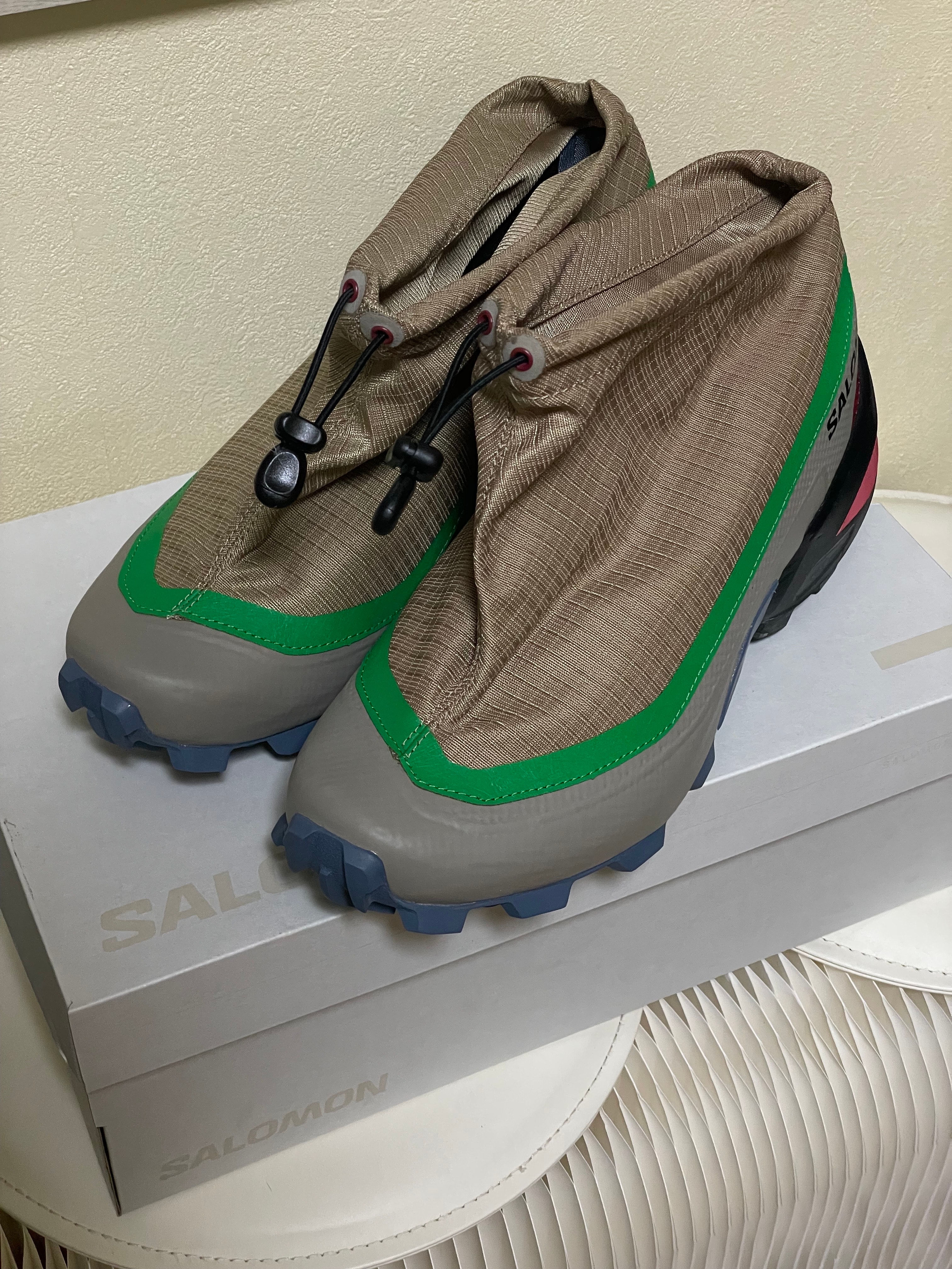 MM6 Maison Margiela × Salomon Cross Low "Dark Green"