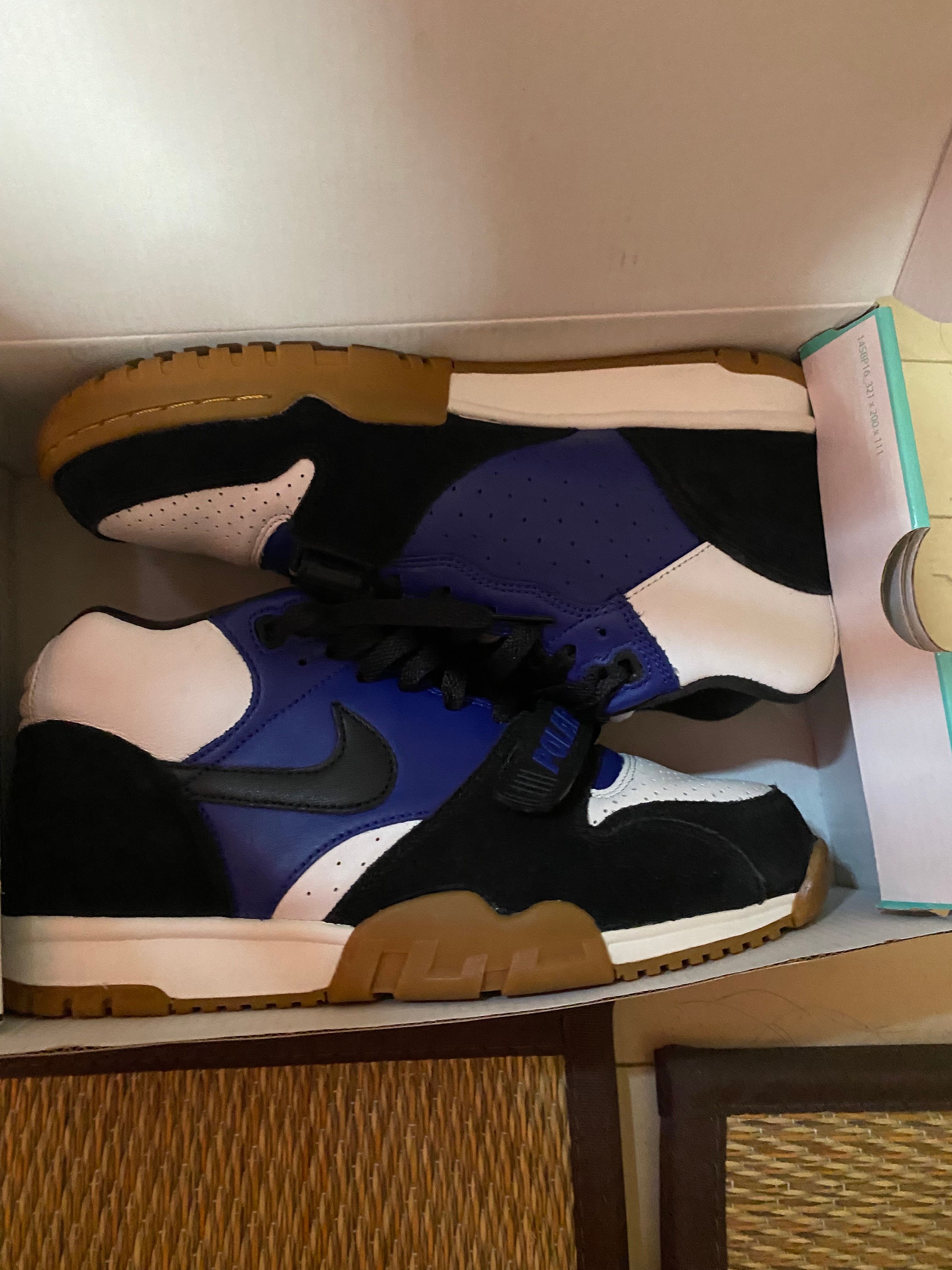 Polar Skate Co × Nike SB Air Trainer 1 "Blue/Black/White"