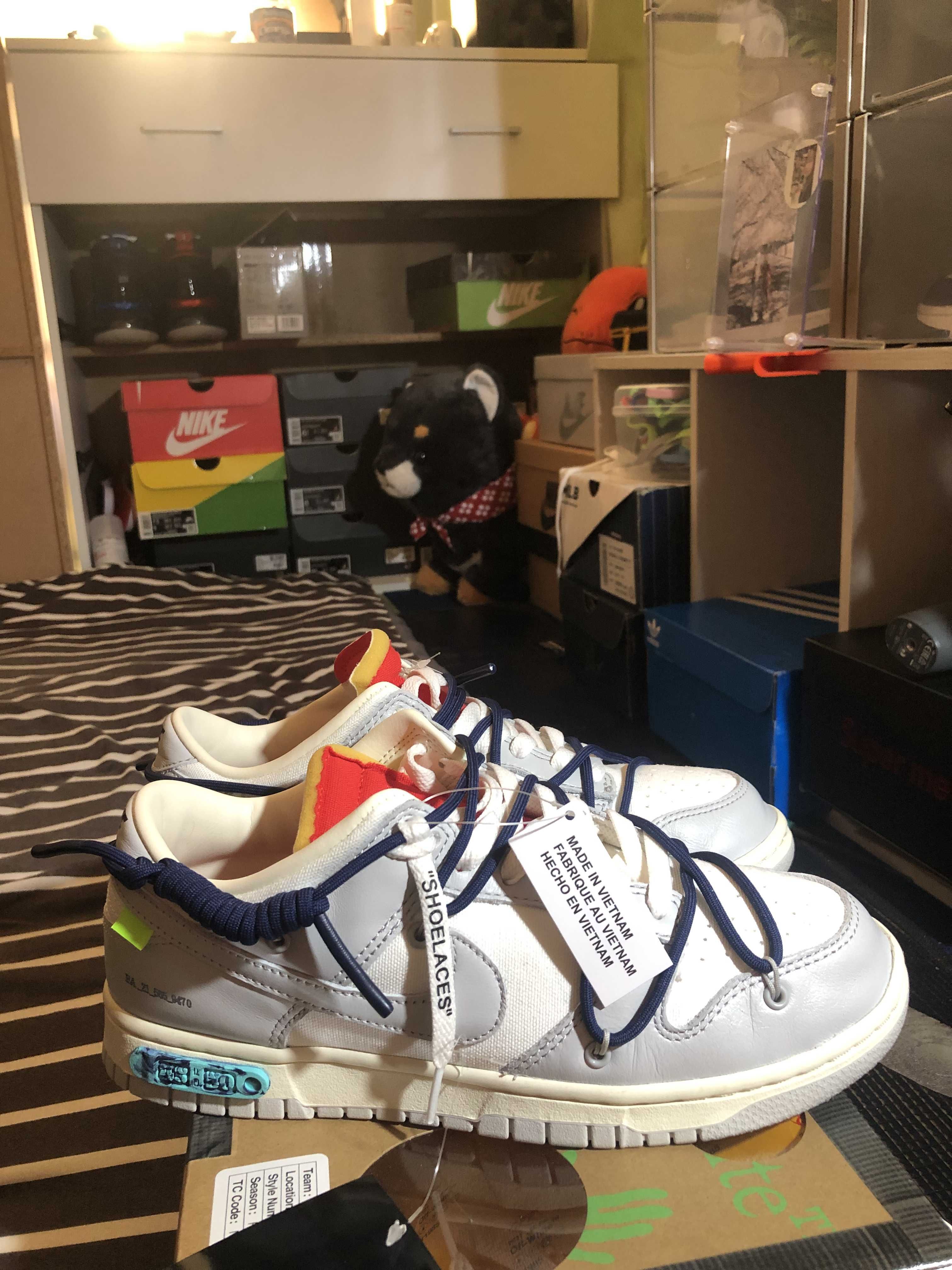 Off-White × Nike Dunk Low 1 of 50 "Lot.45"