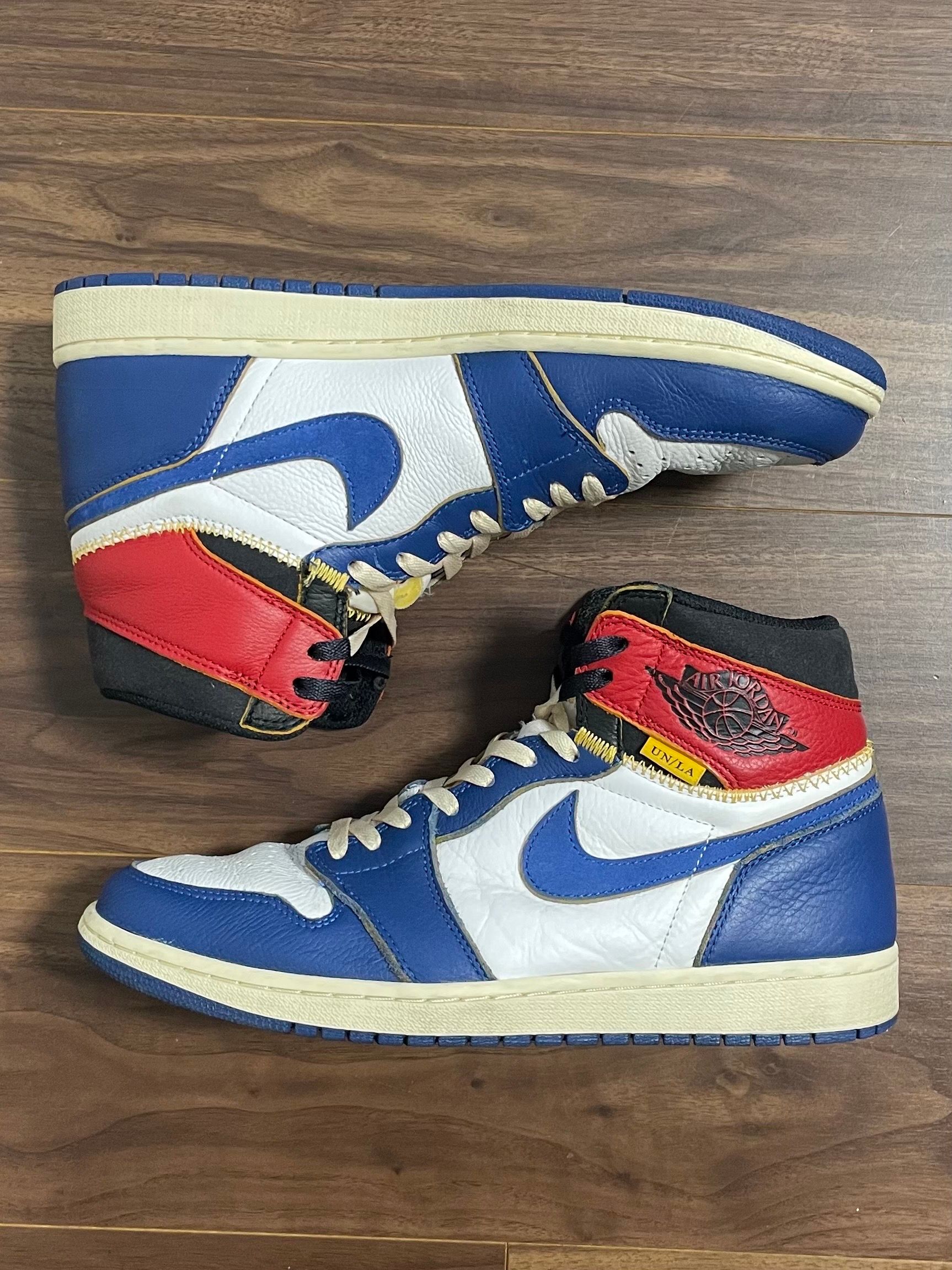 Union × Nike Air Jordan 1 Retro High OG NRG "Storm Blue/Varsity Red"