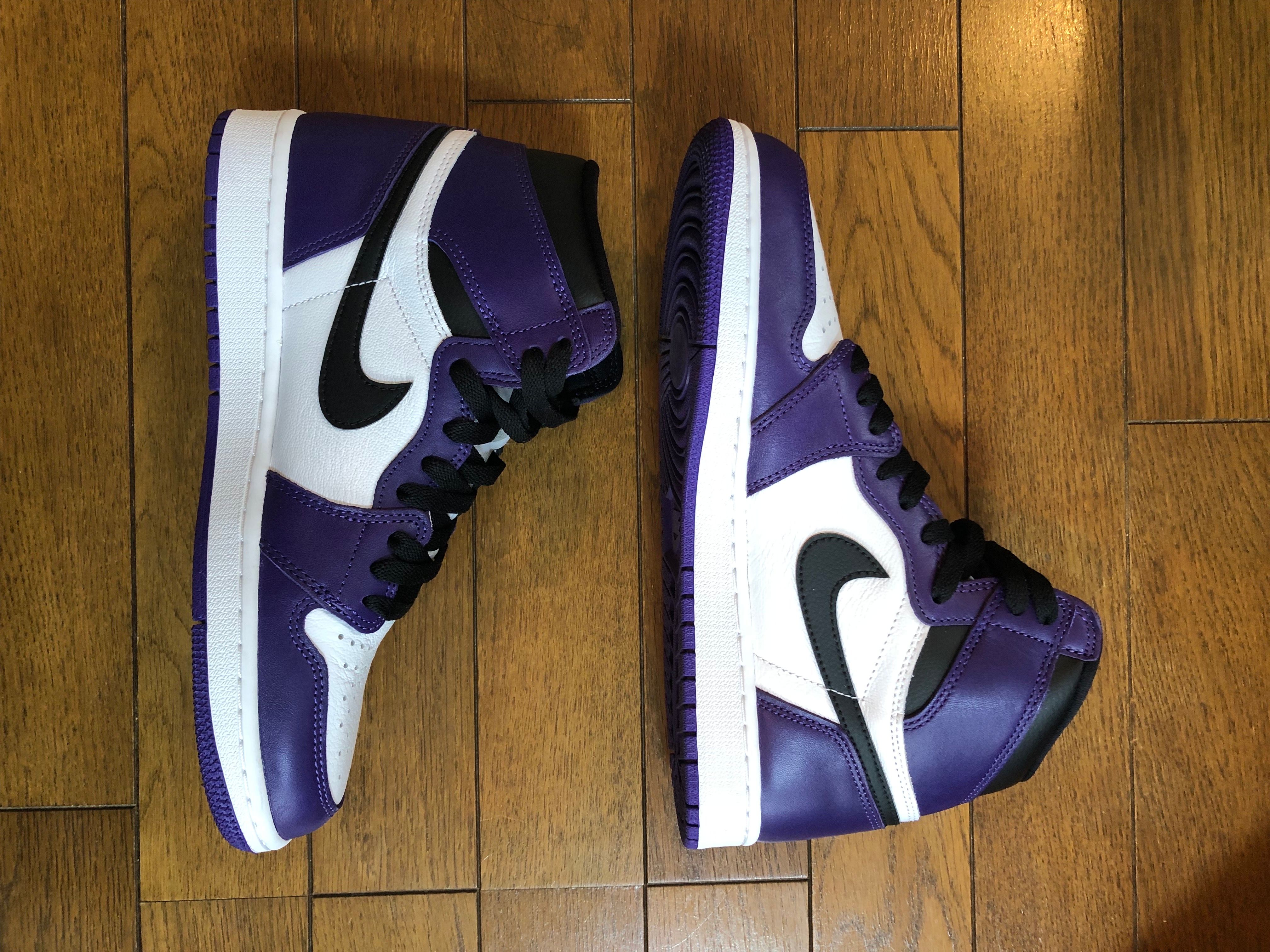 Nike Air Jordan 1 Retro High OG "Court Purple White/Black" (2020)