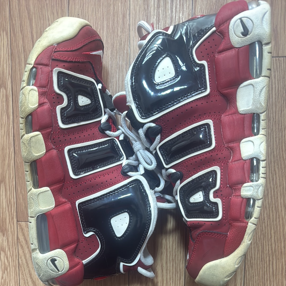 NIKE AIR MORE UPTEMPO ’96 "VARSITY RED/WHITE/BLACK"(2017)